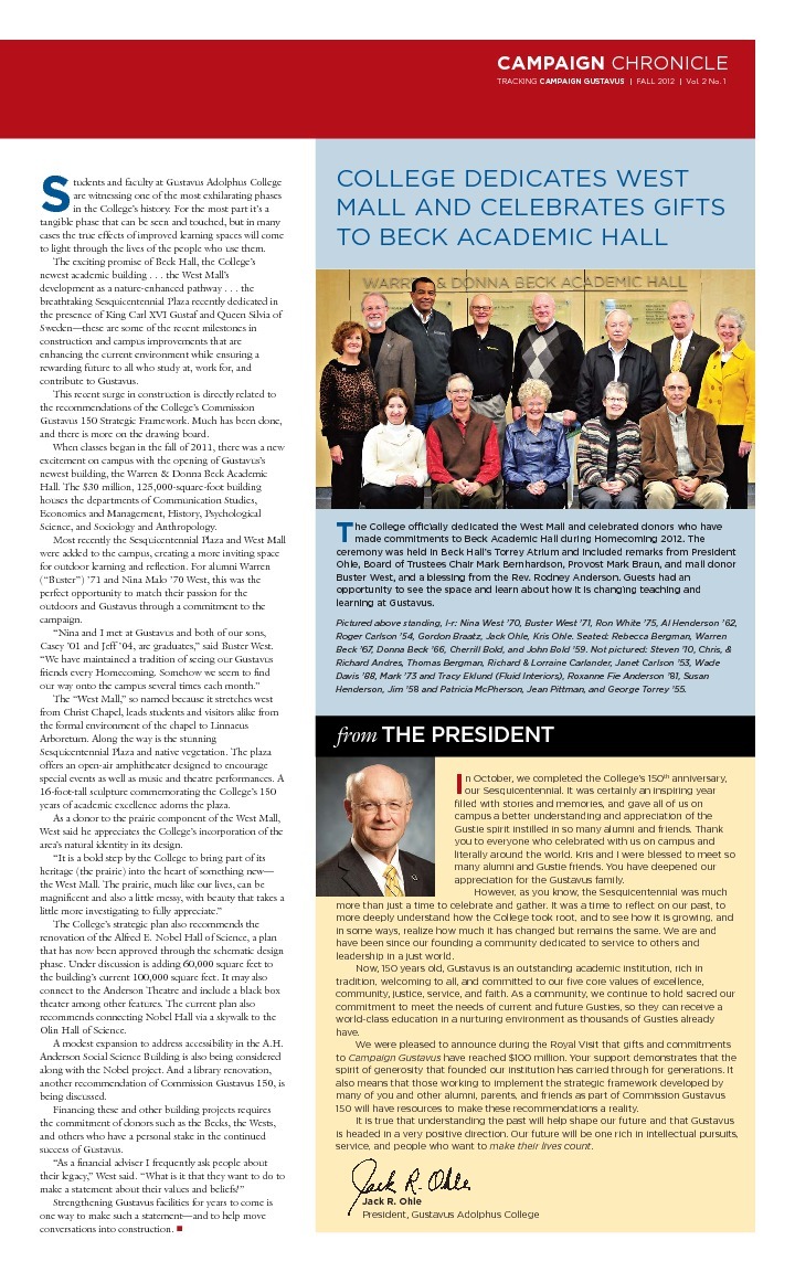 chronicle page