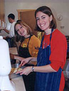 Volunteers Cooking