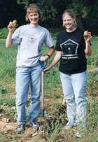 Gusties in the Community Garden