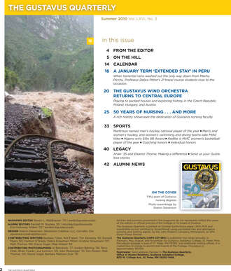 quarterly page