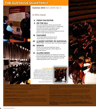 quarterly page