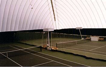 Tennis Bubble Interior