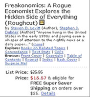 LibX cue in Amazon.com