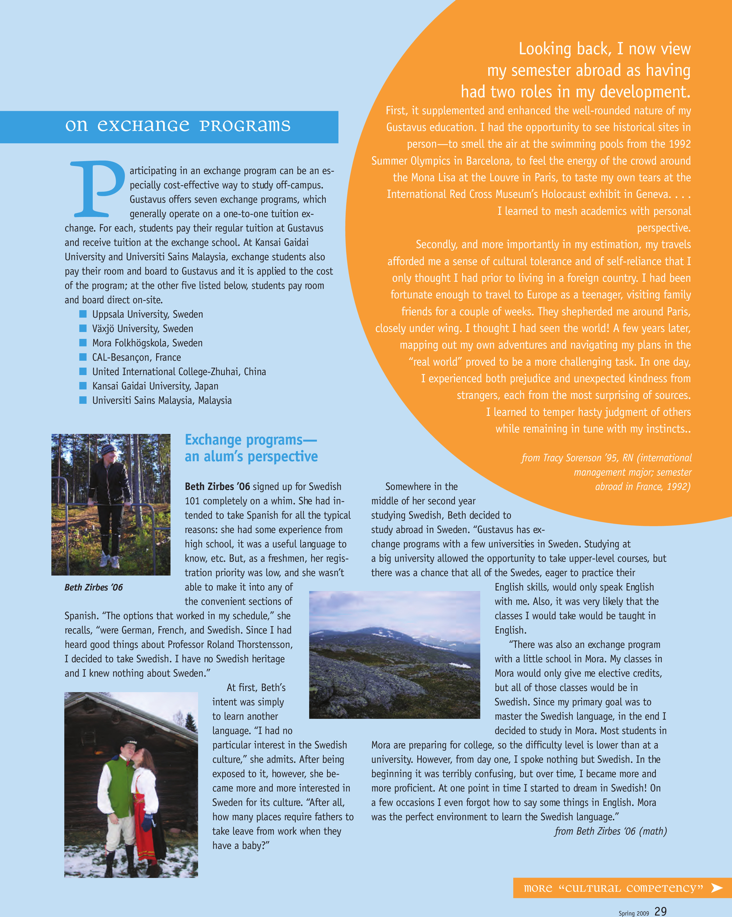 quarterly page