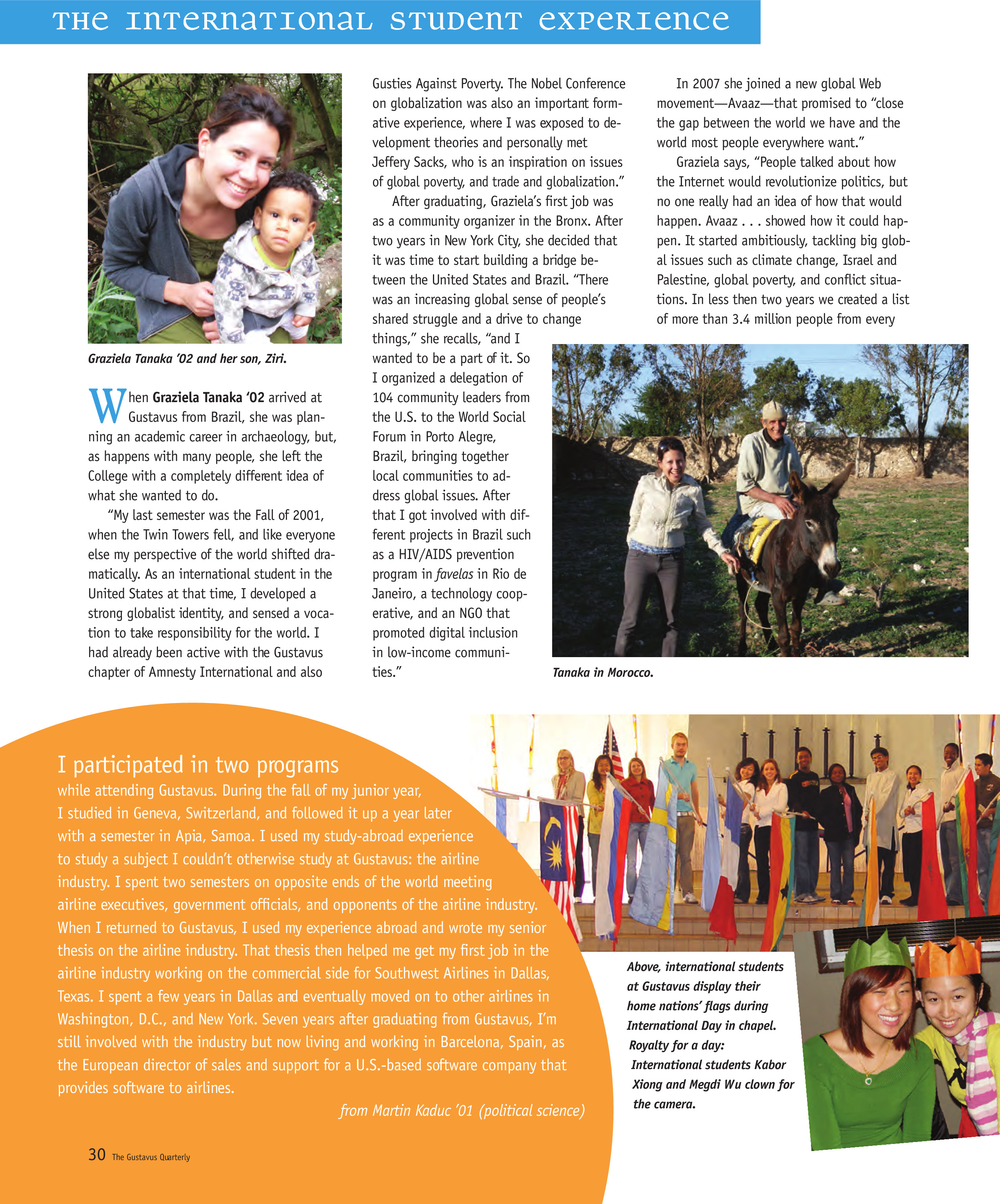 quarterly page