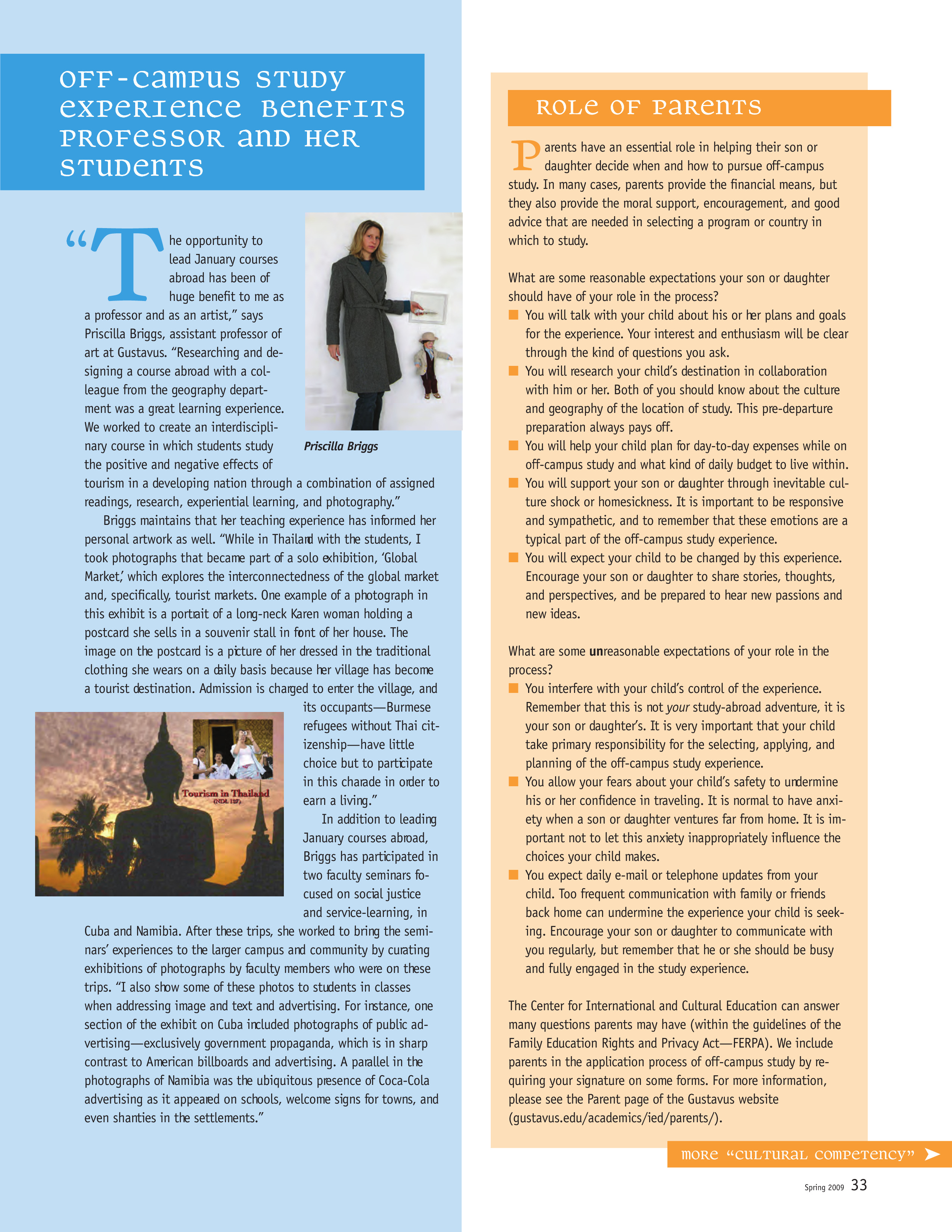 quarterly page