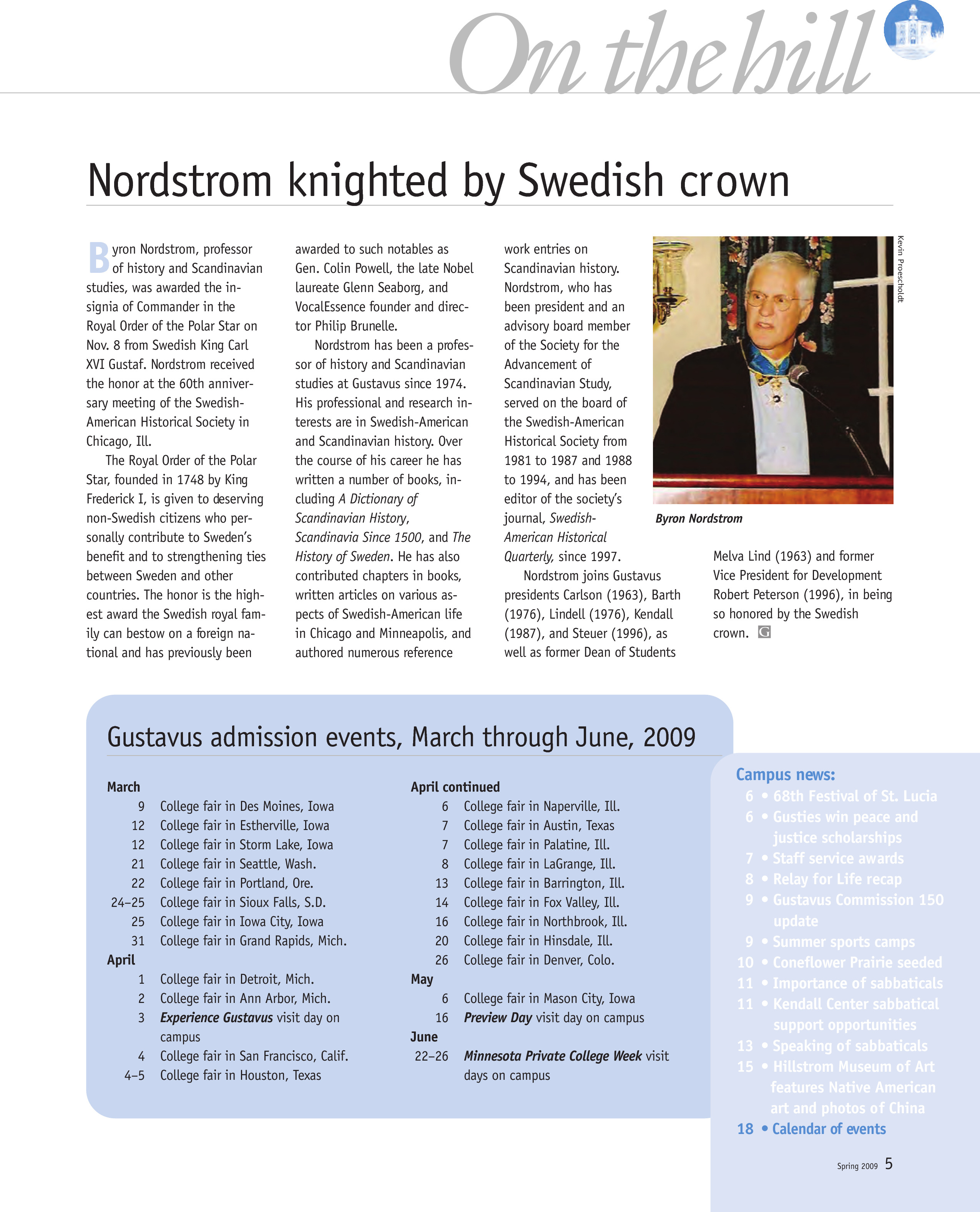 quarterly page