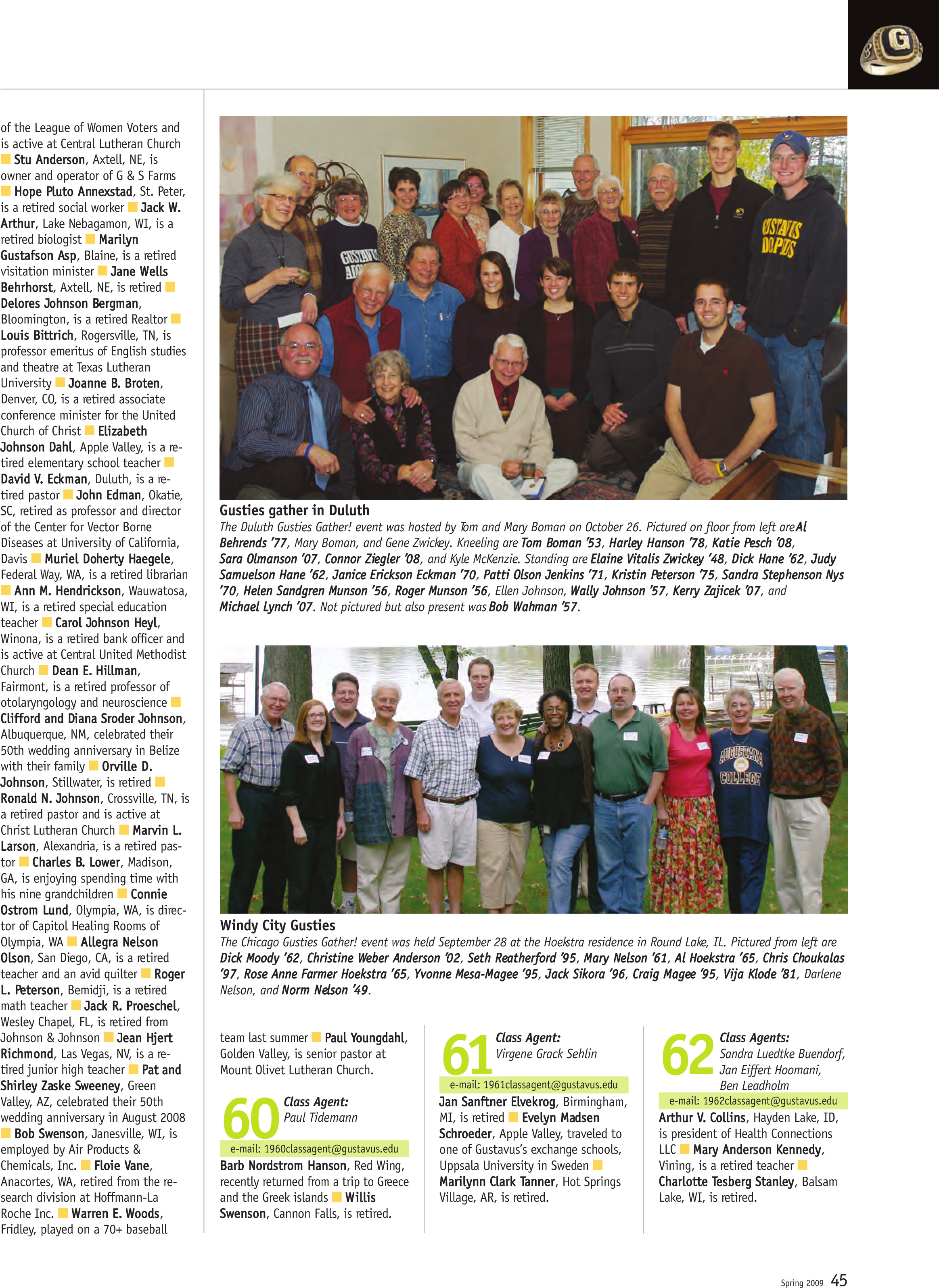 quarterly page