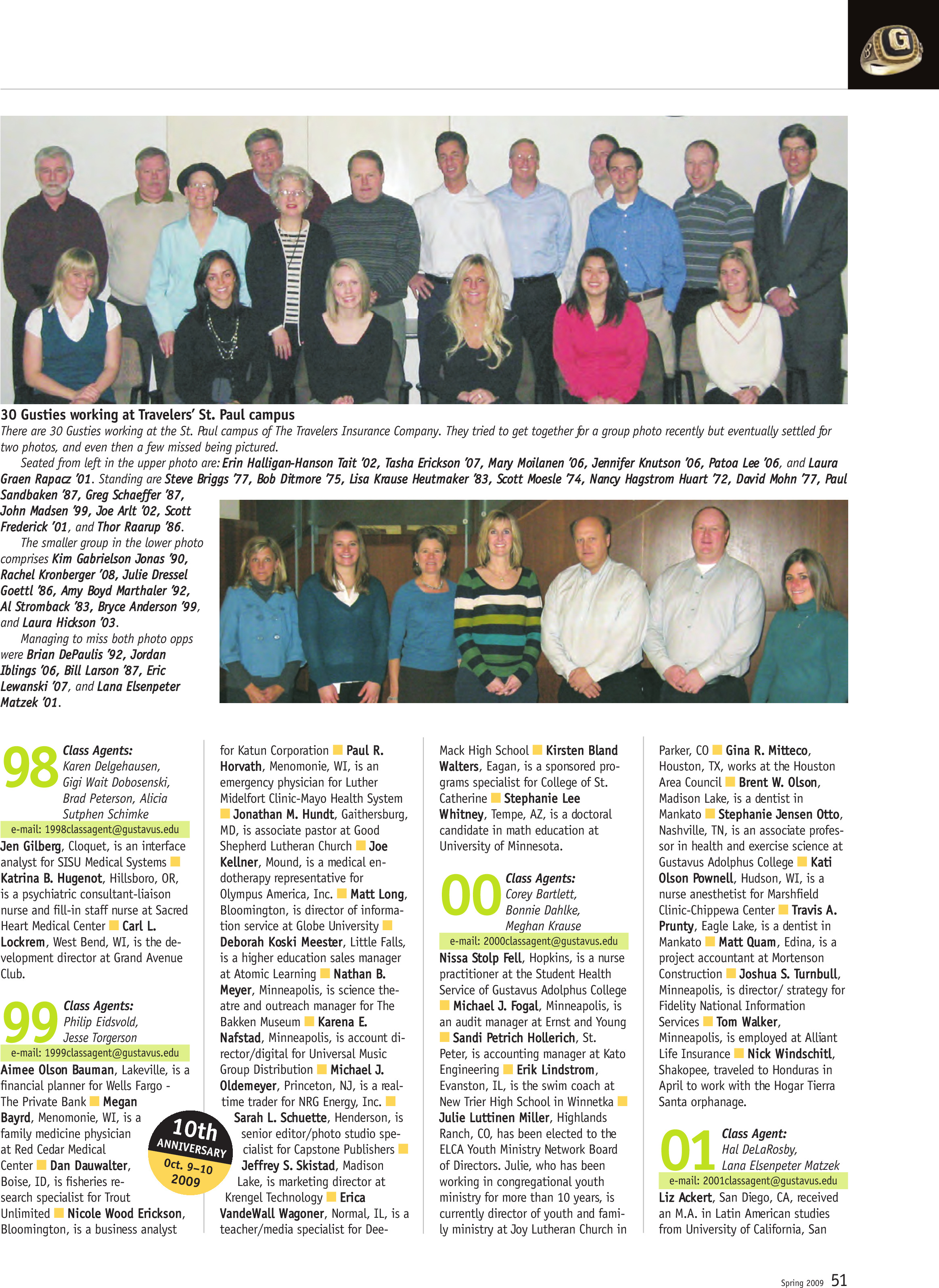quarterly page