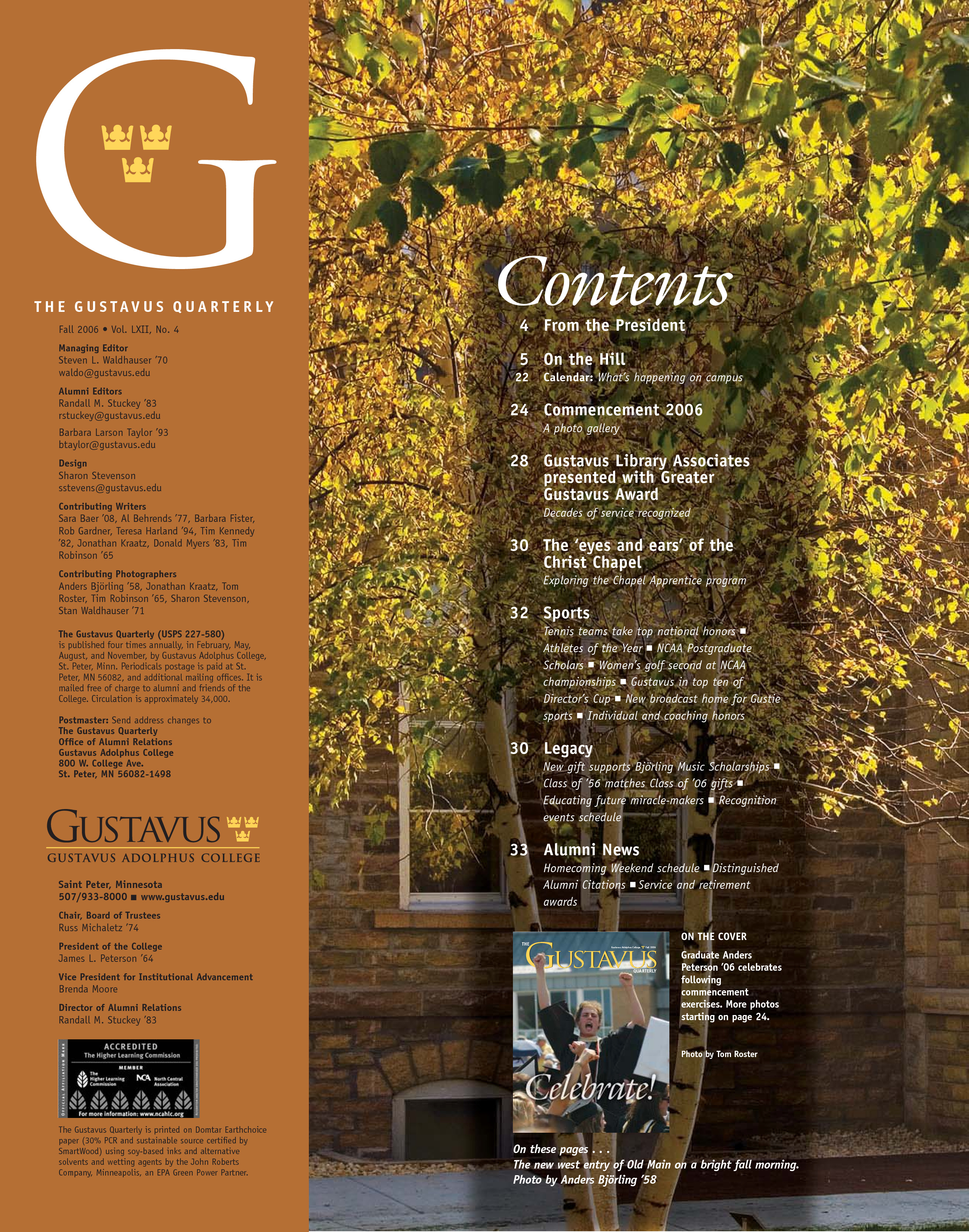 quarterly page