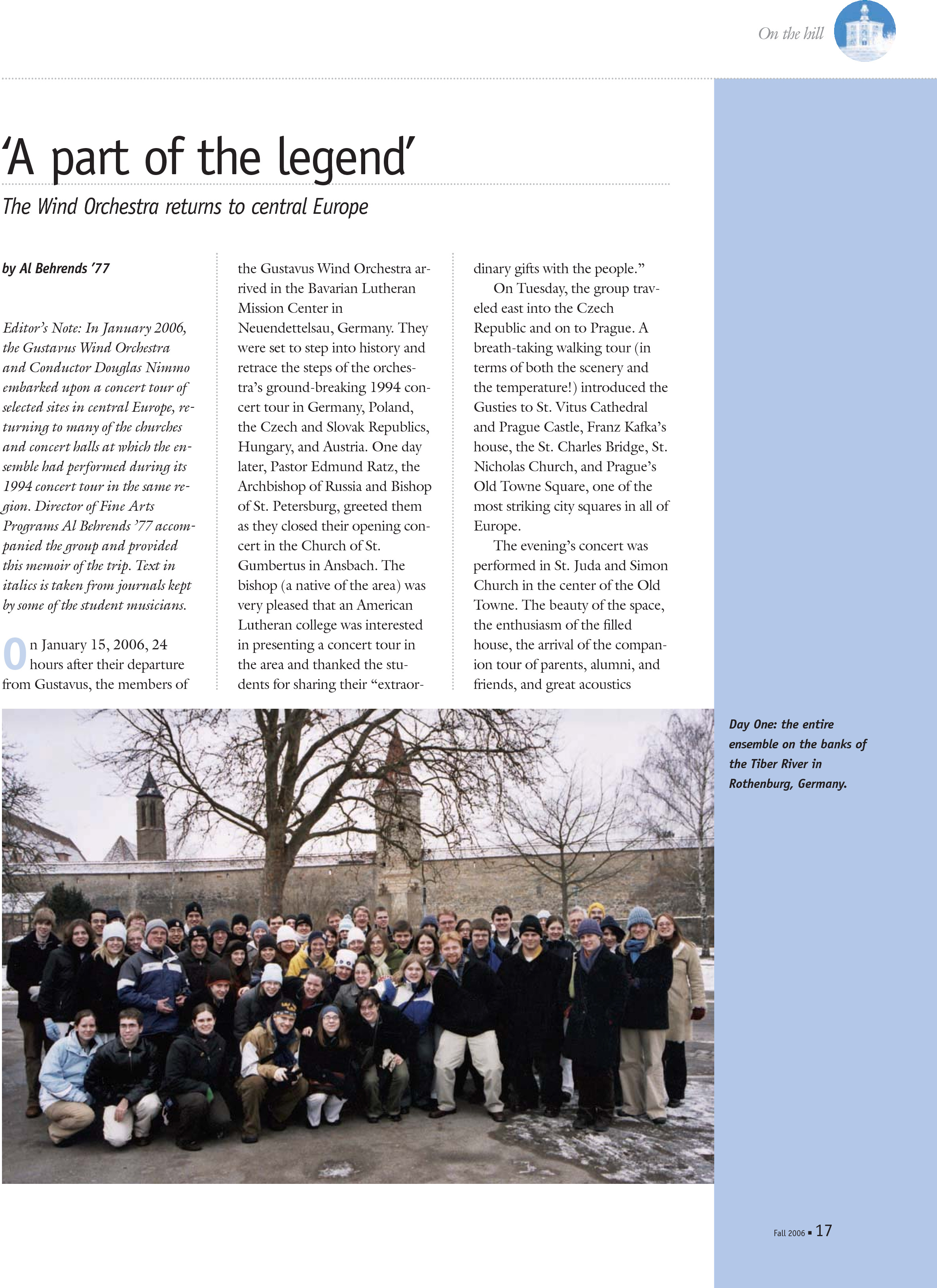 quarterly page