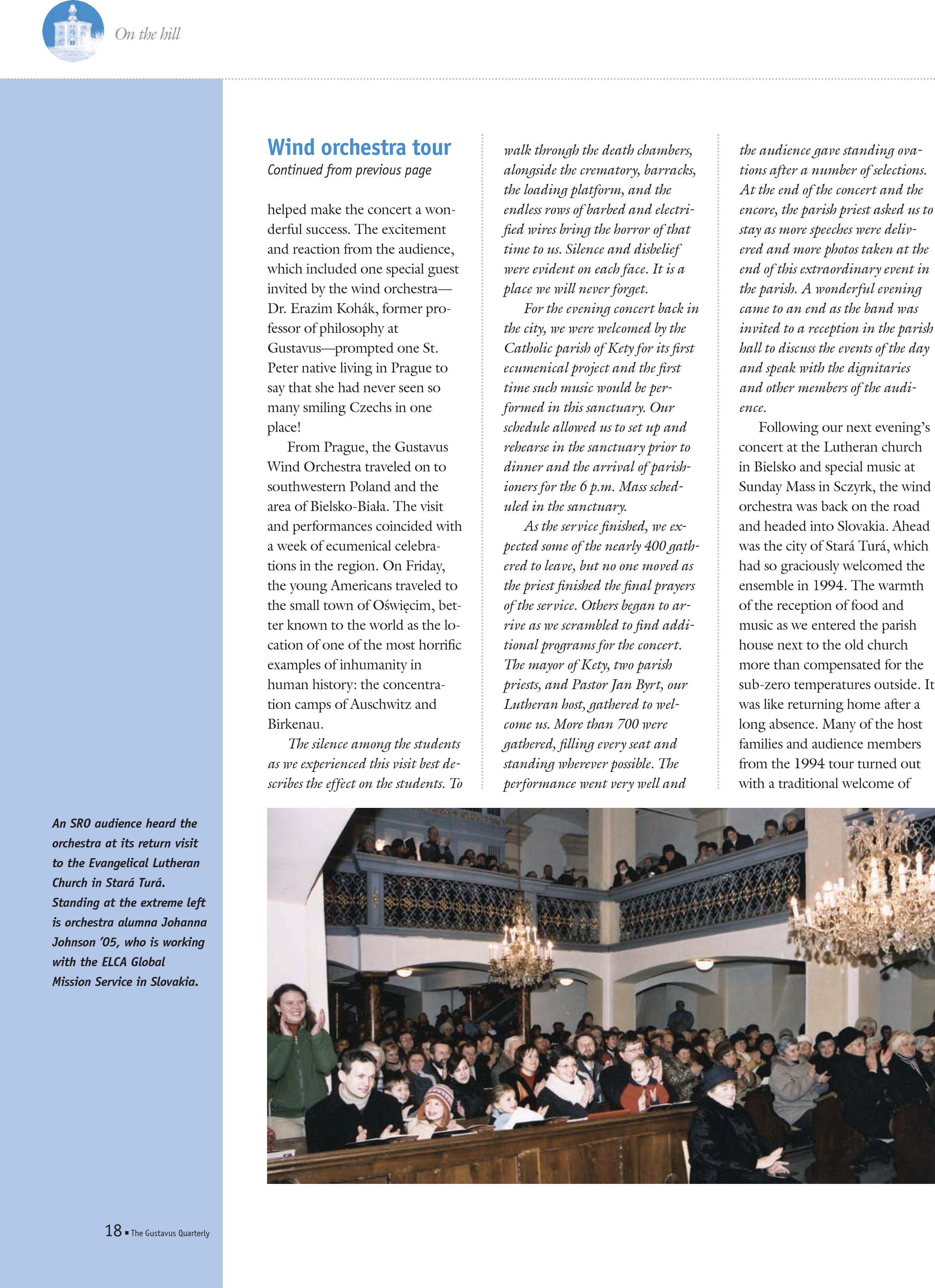 quarterly page