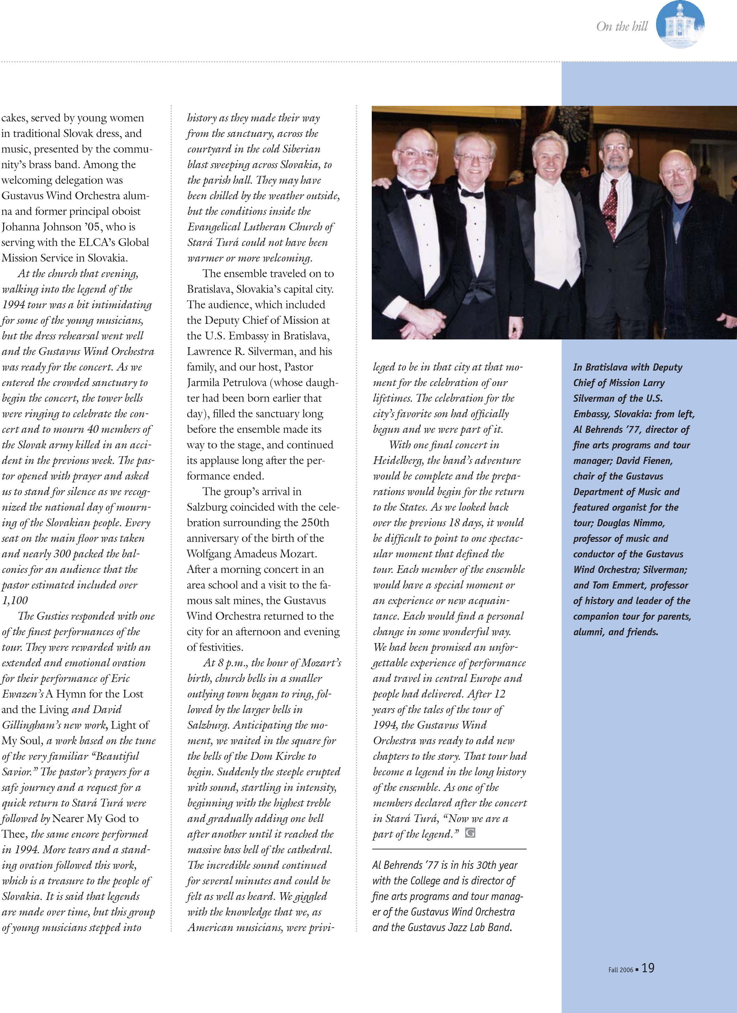 quarterly page