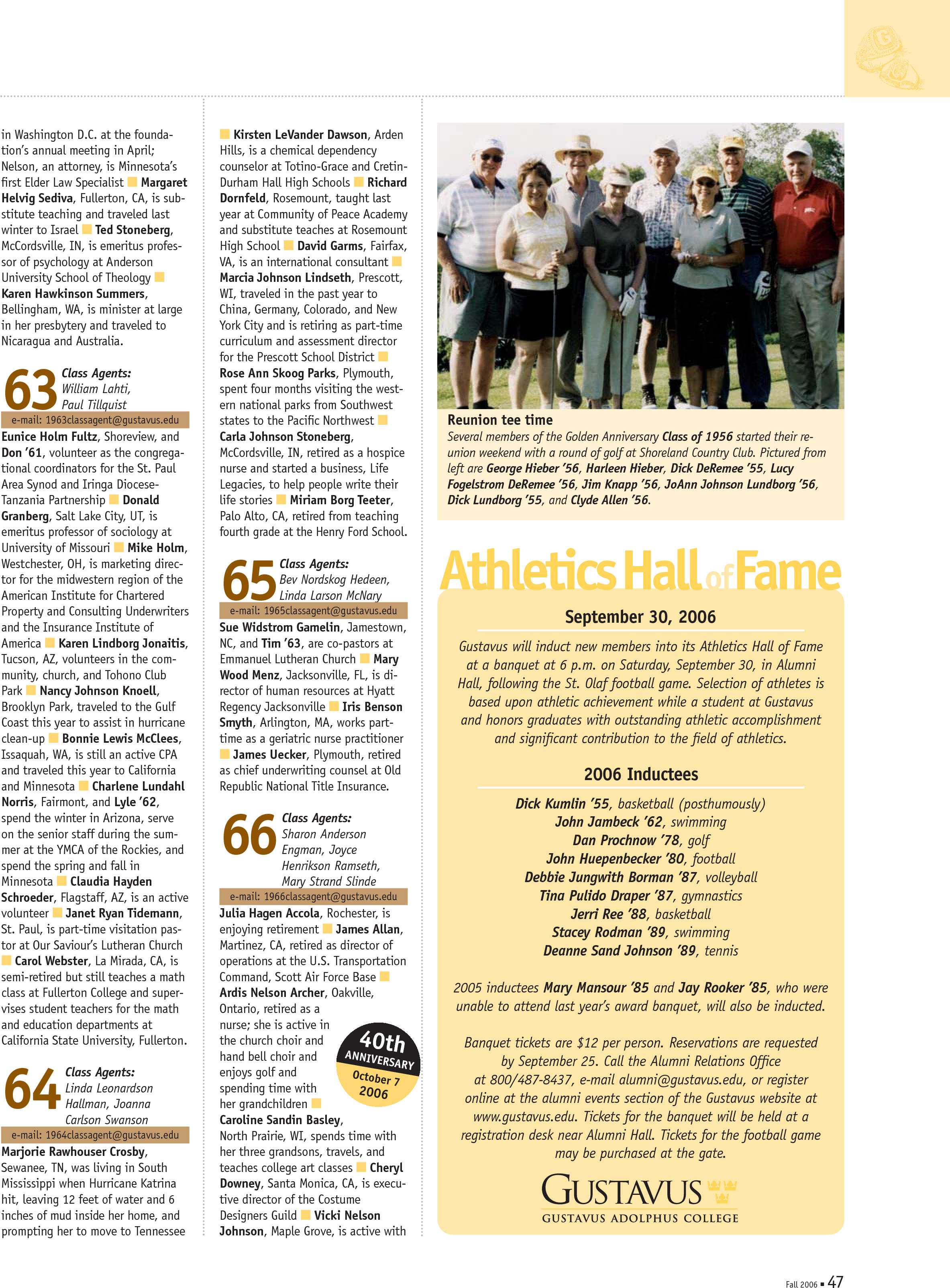 quarterly page