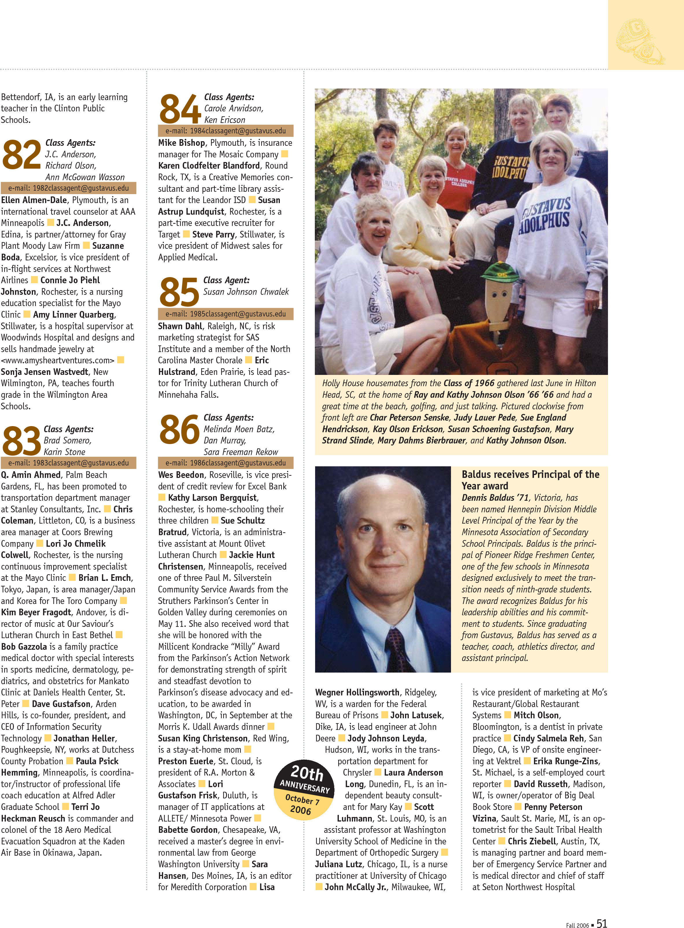 quarterly page