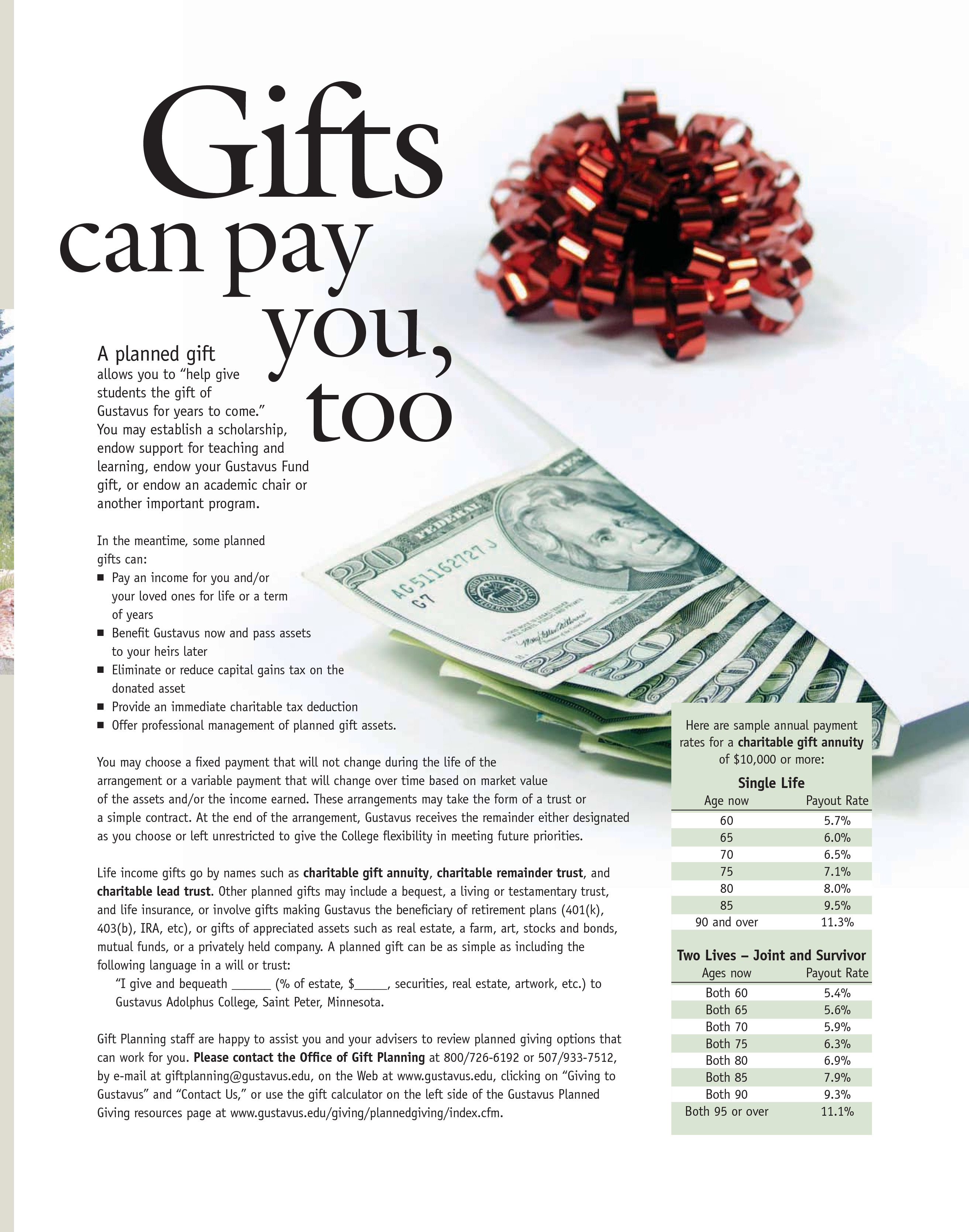 quarterly page