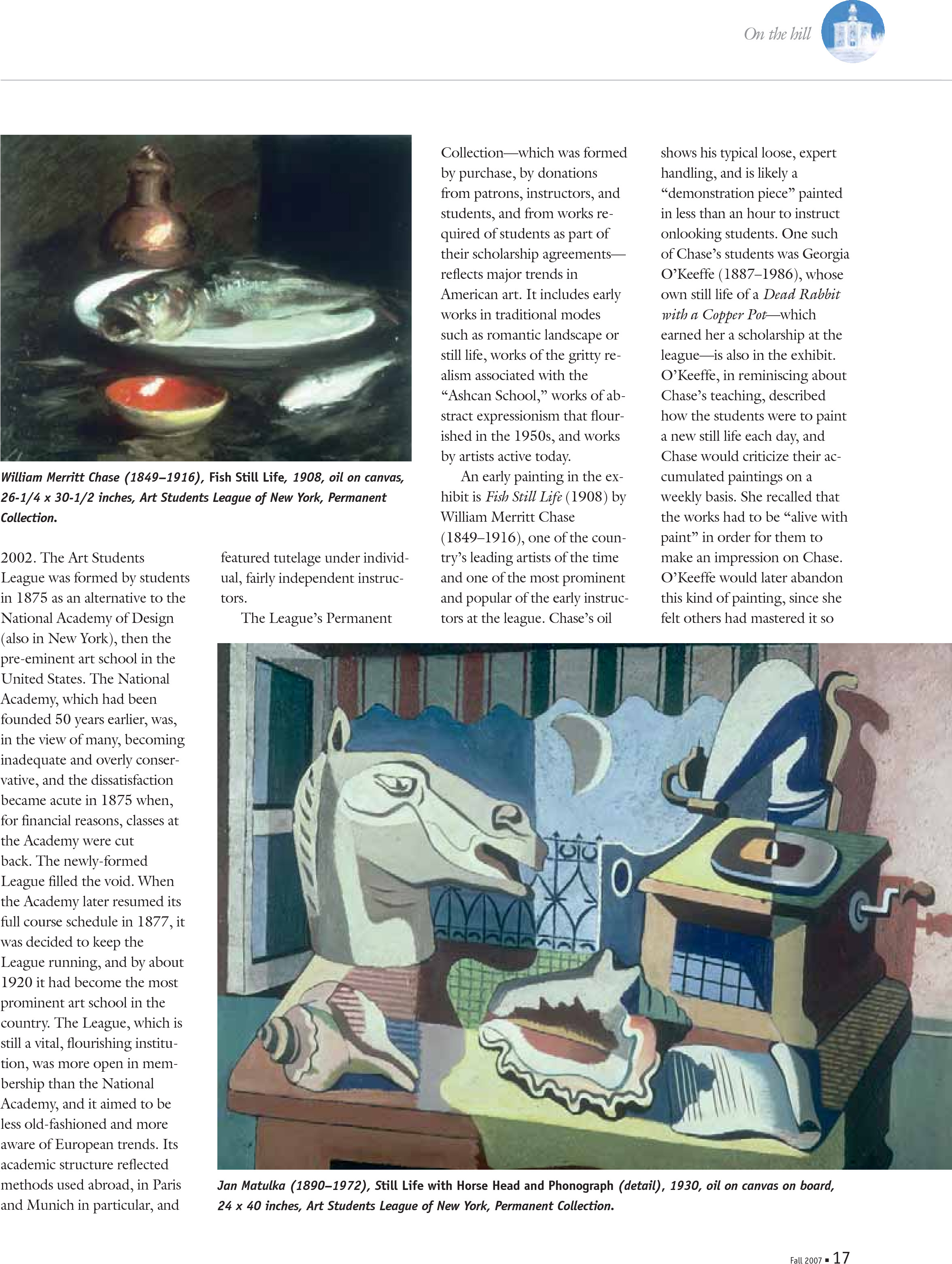 quarterly page