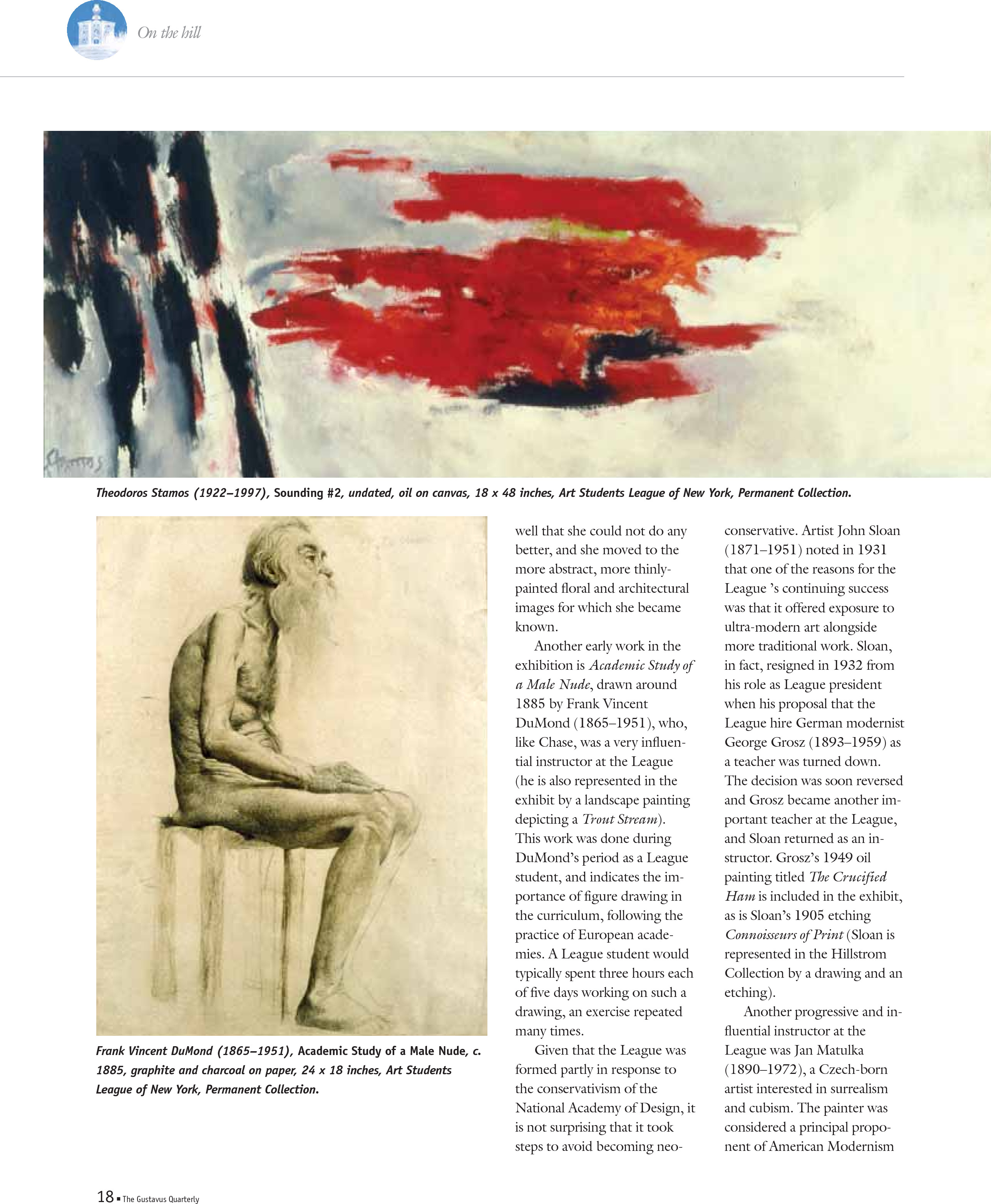 quarterly page