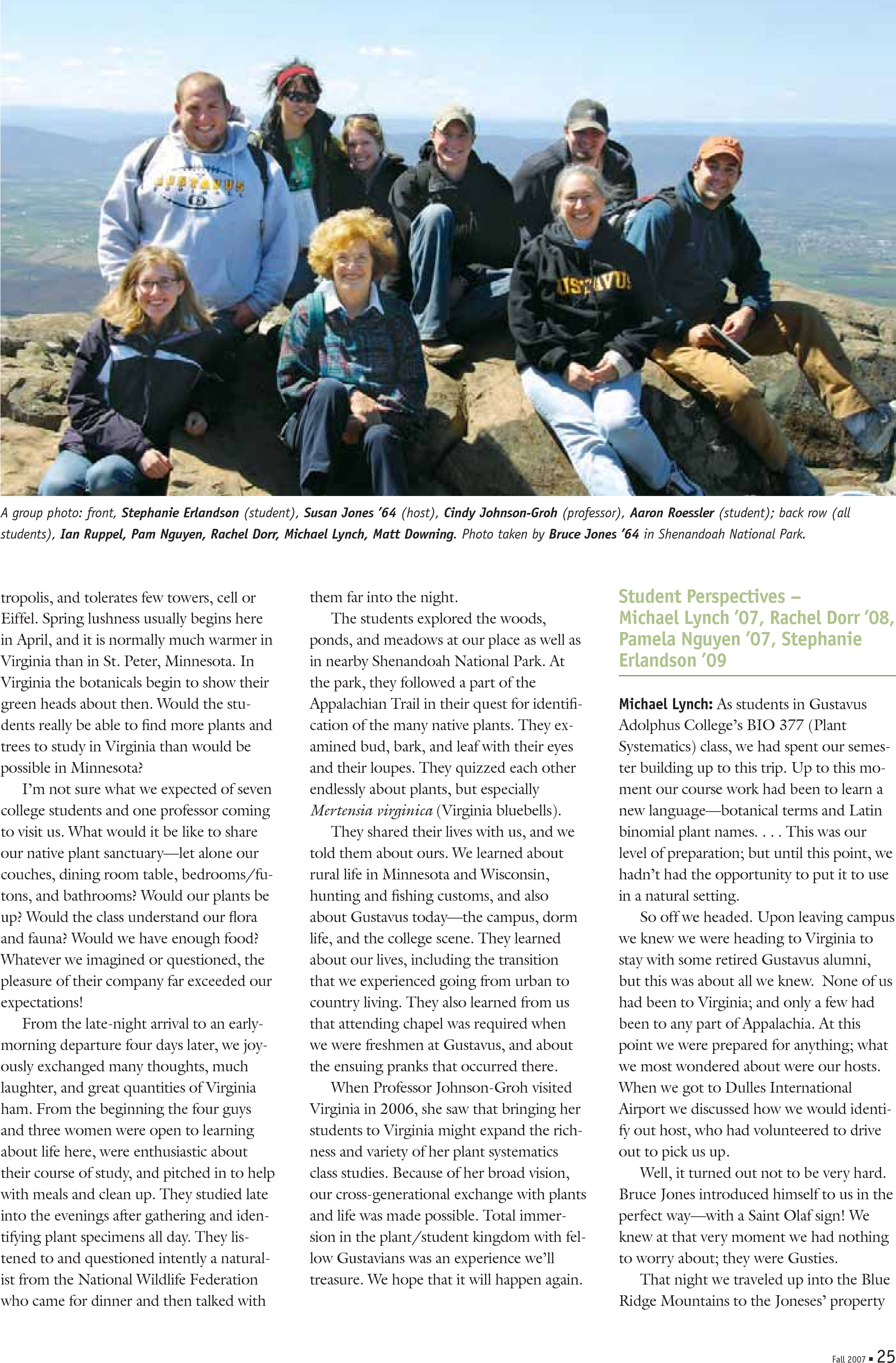 quarterly page