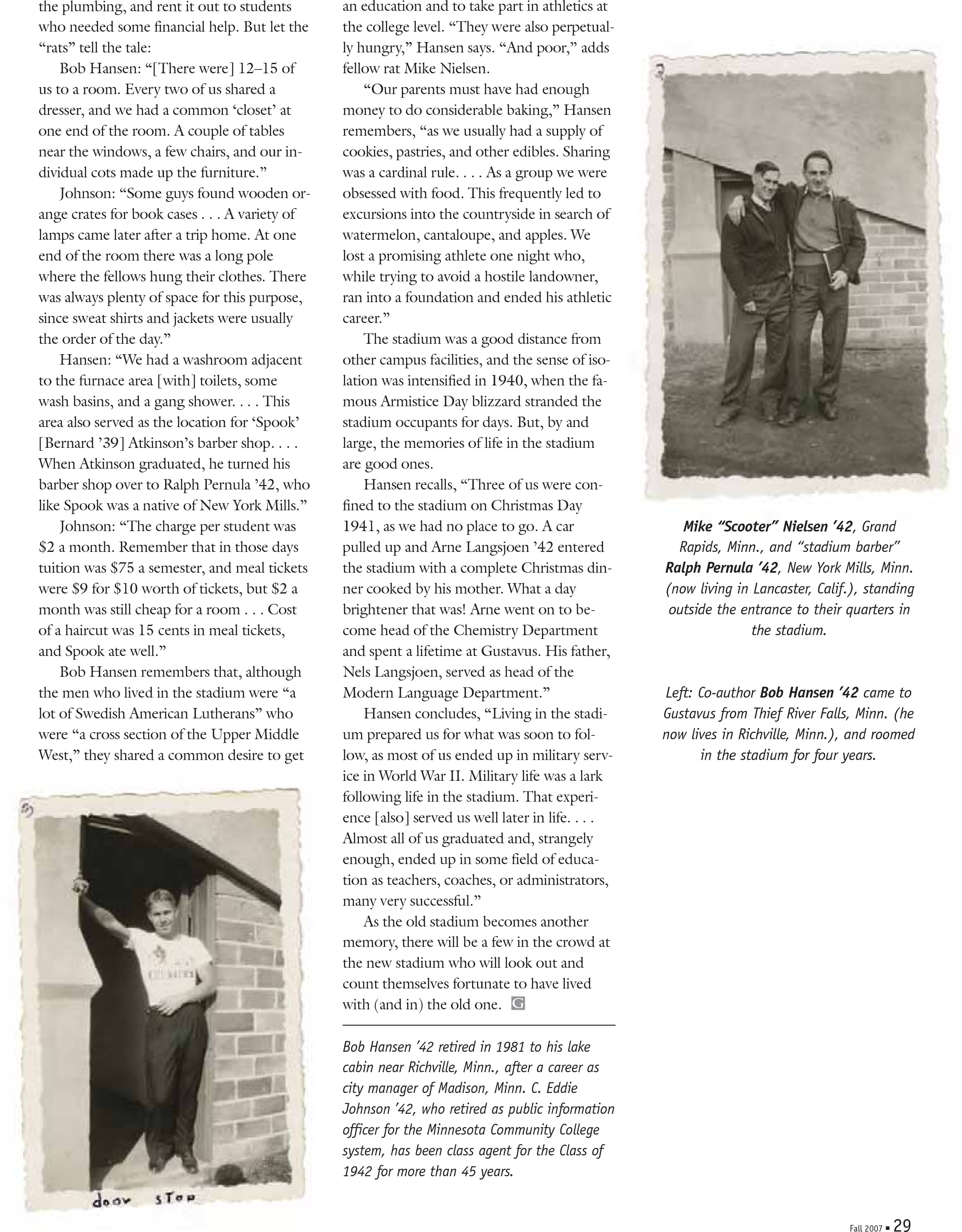 quarterly page