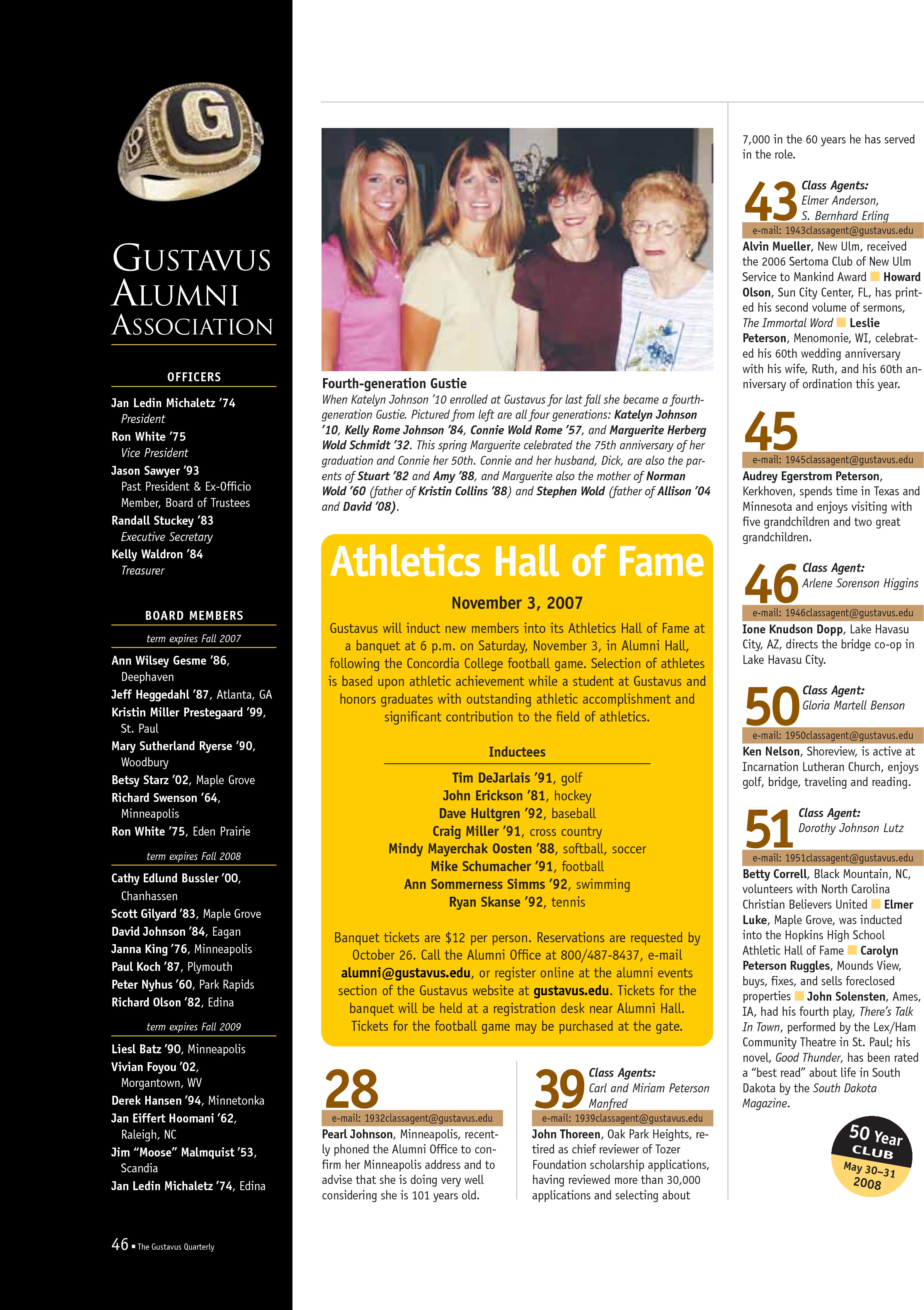 quarterly page