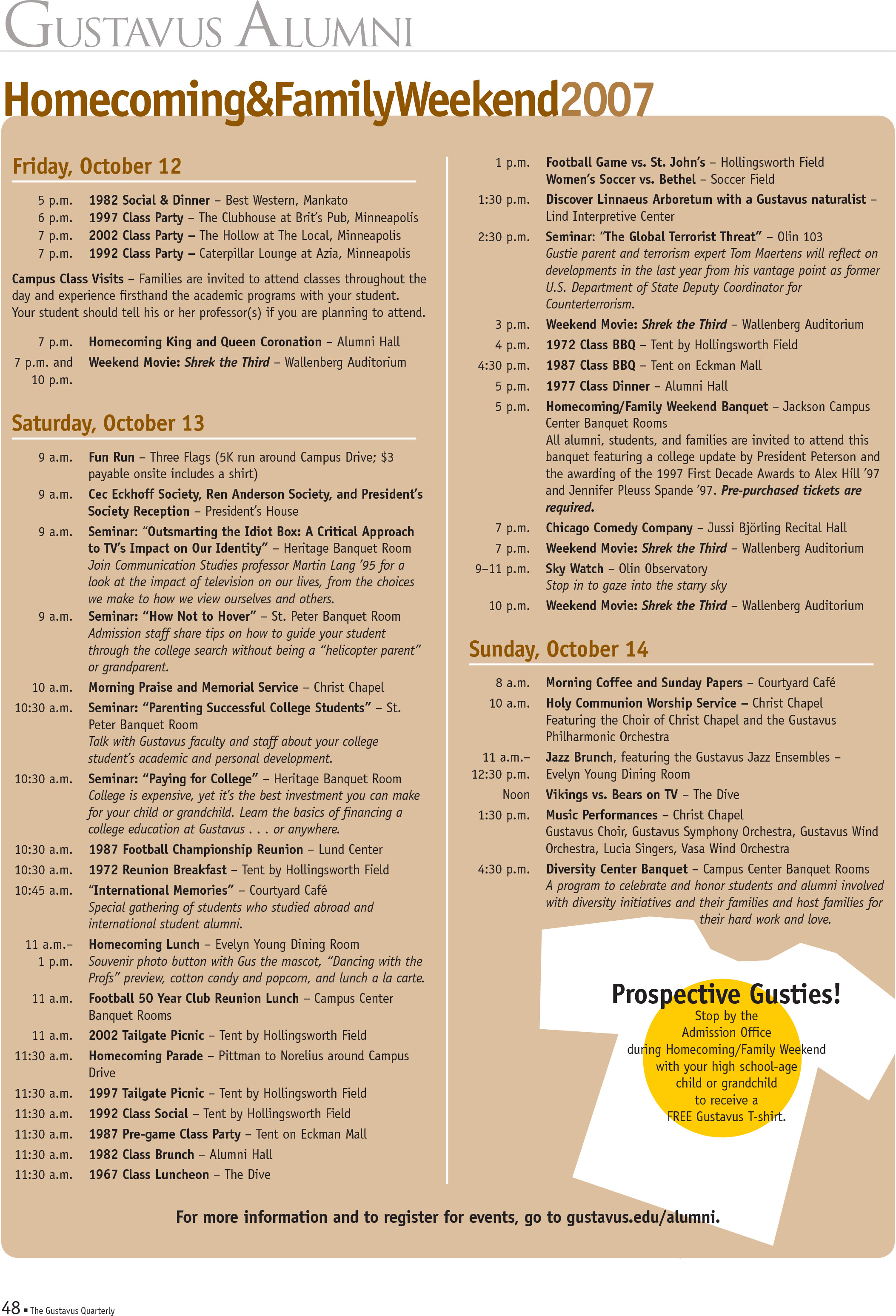 quarterly page