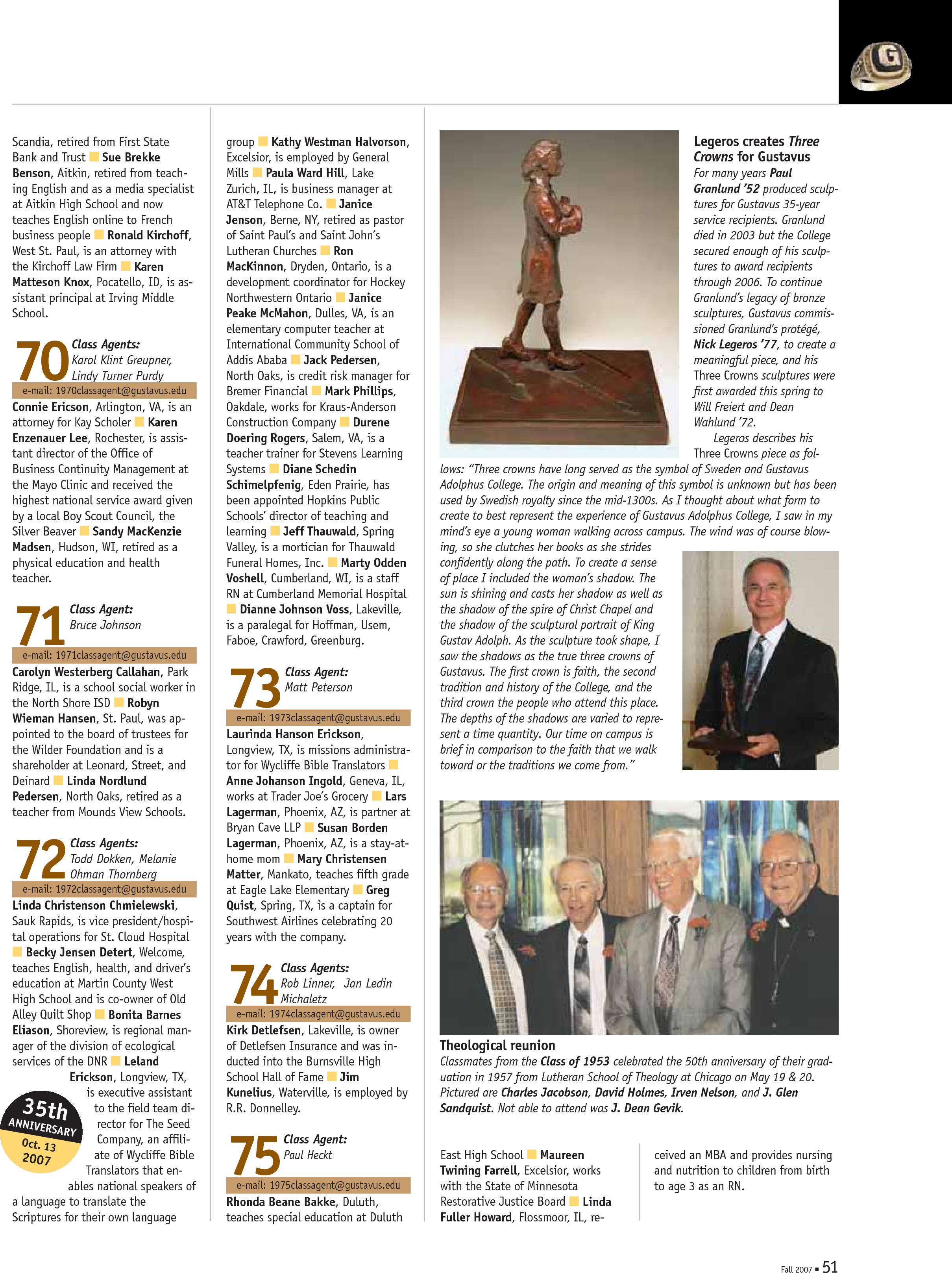 quarterly page