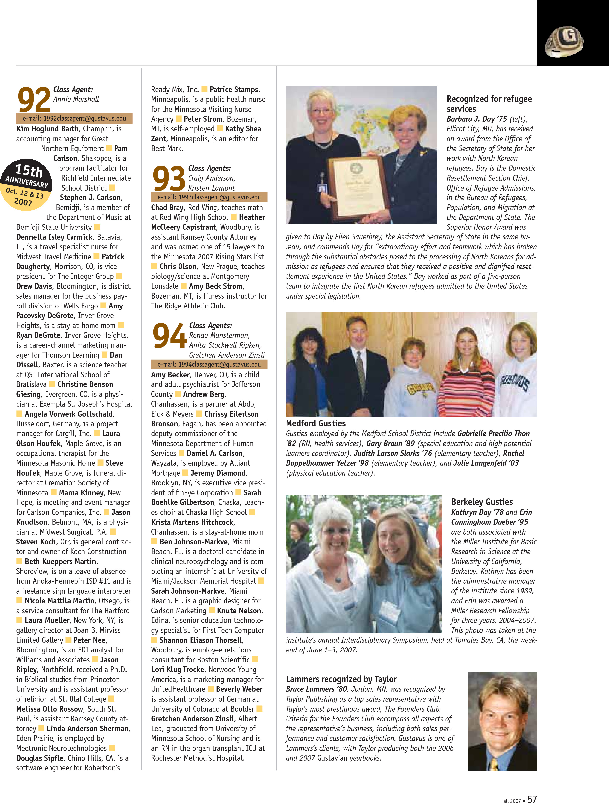quarterly page
