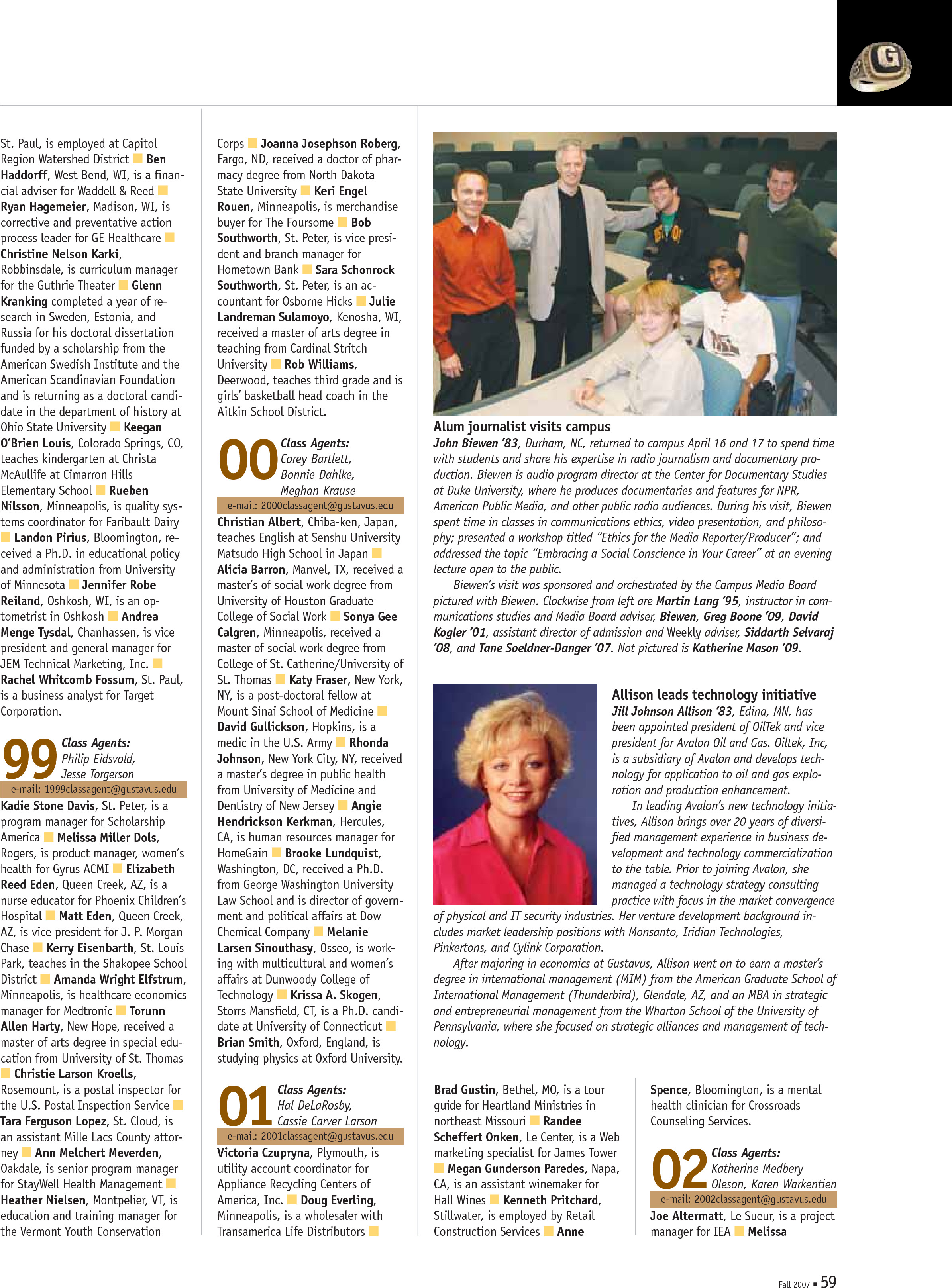quarterly page