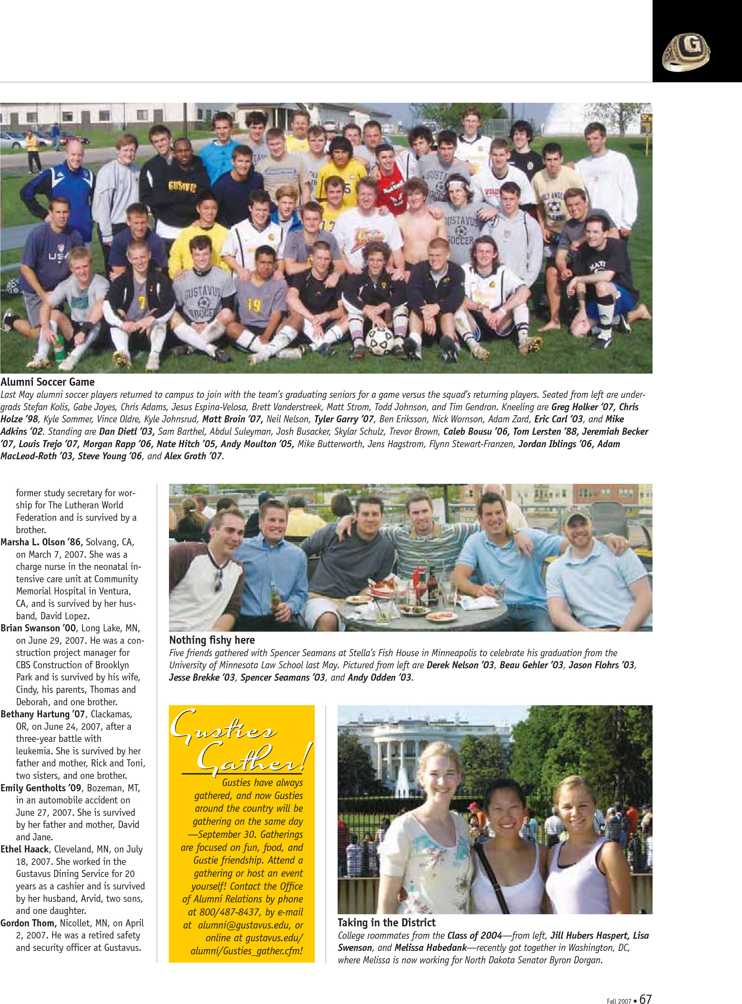 quarterly page