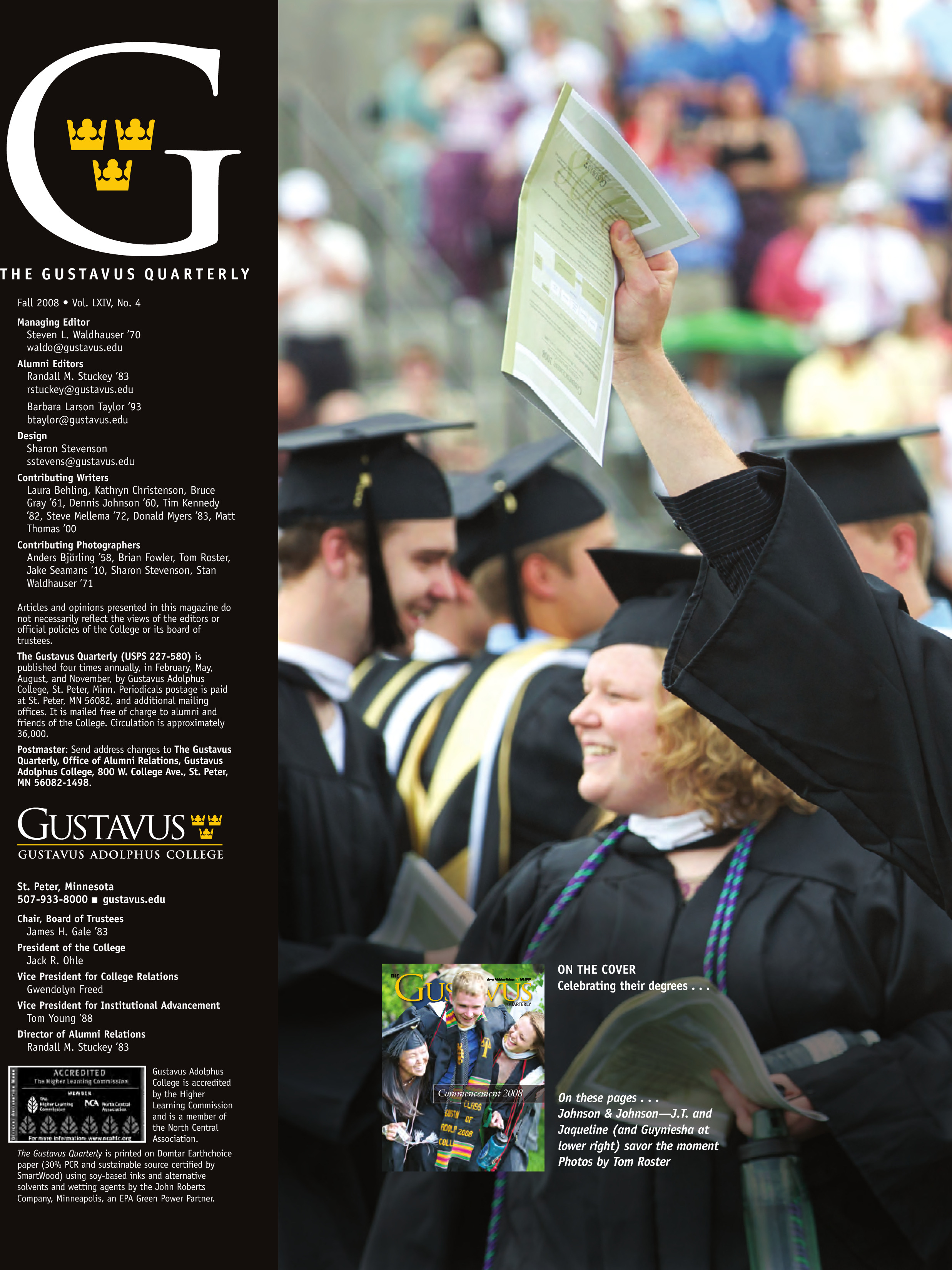 quarterly page