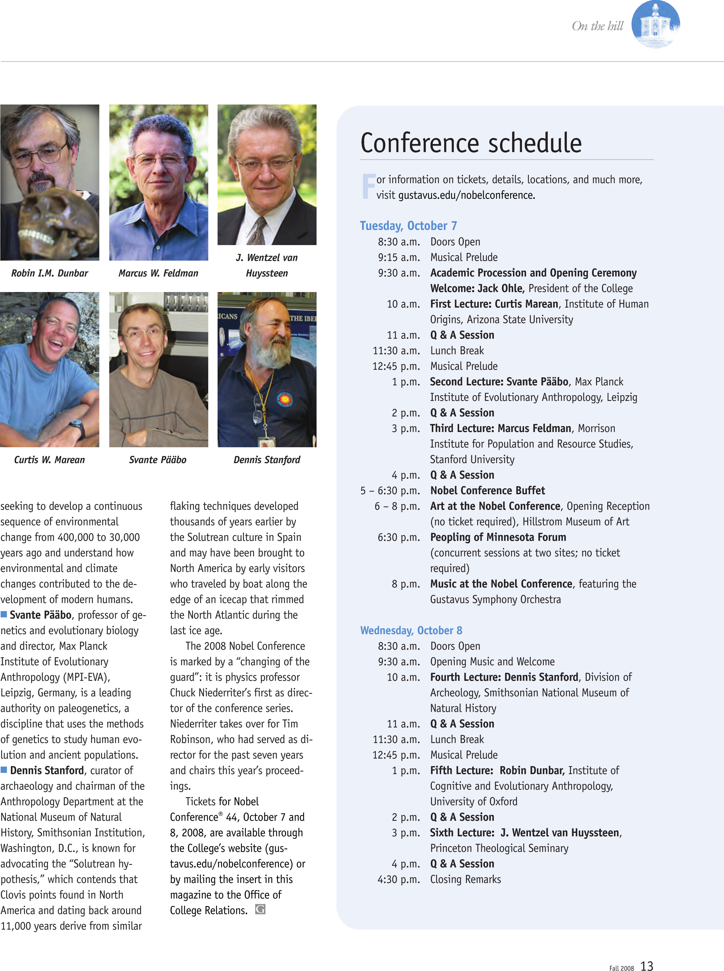 quarterly page