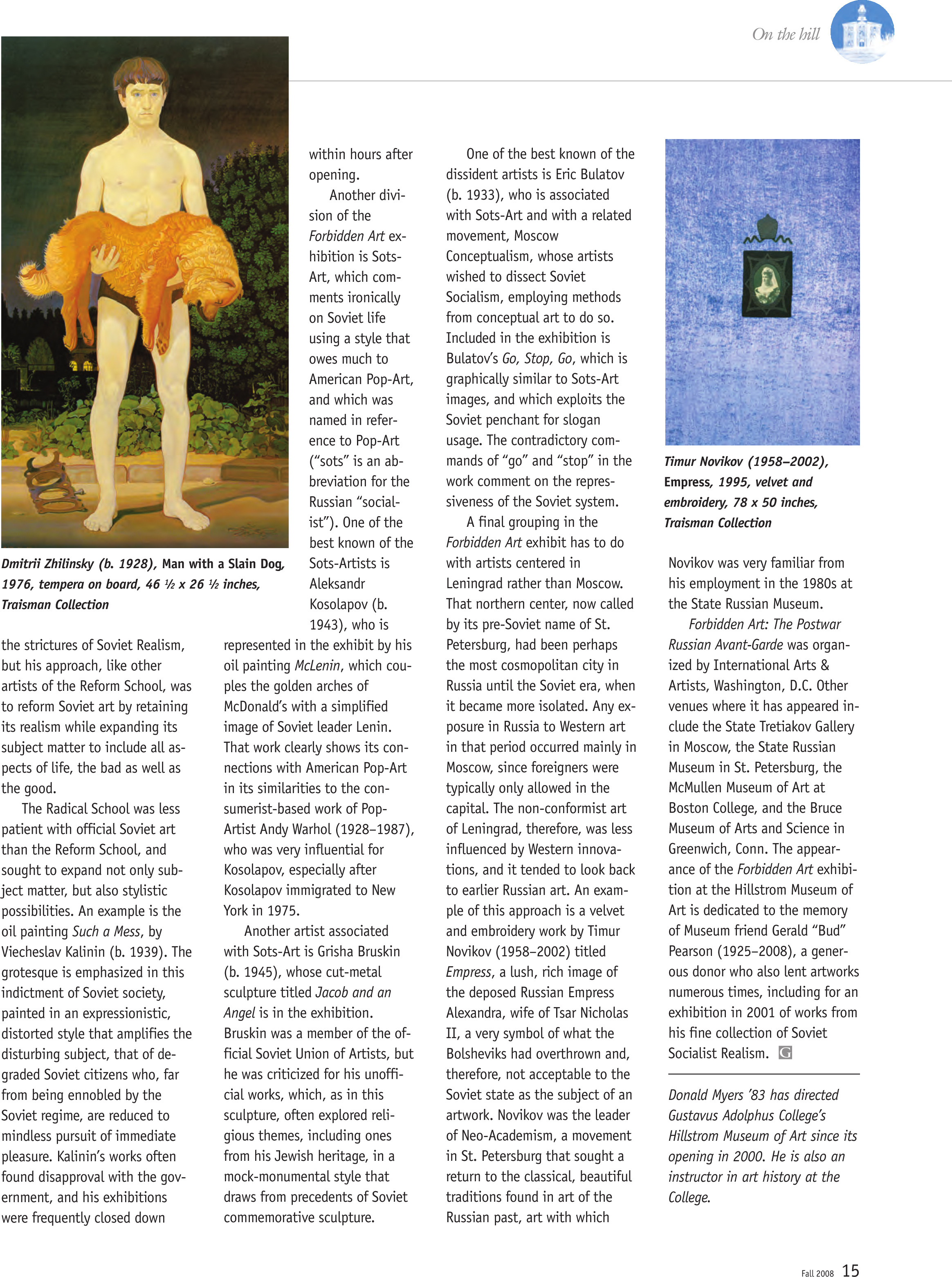 quarterly page