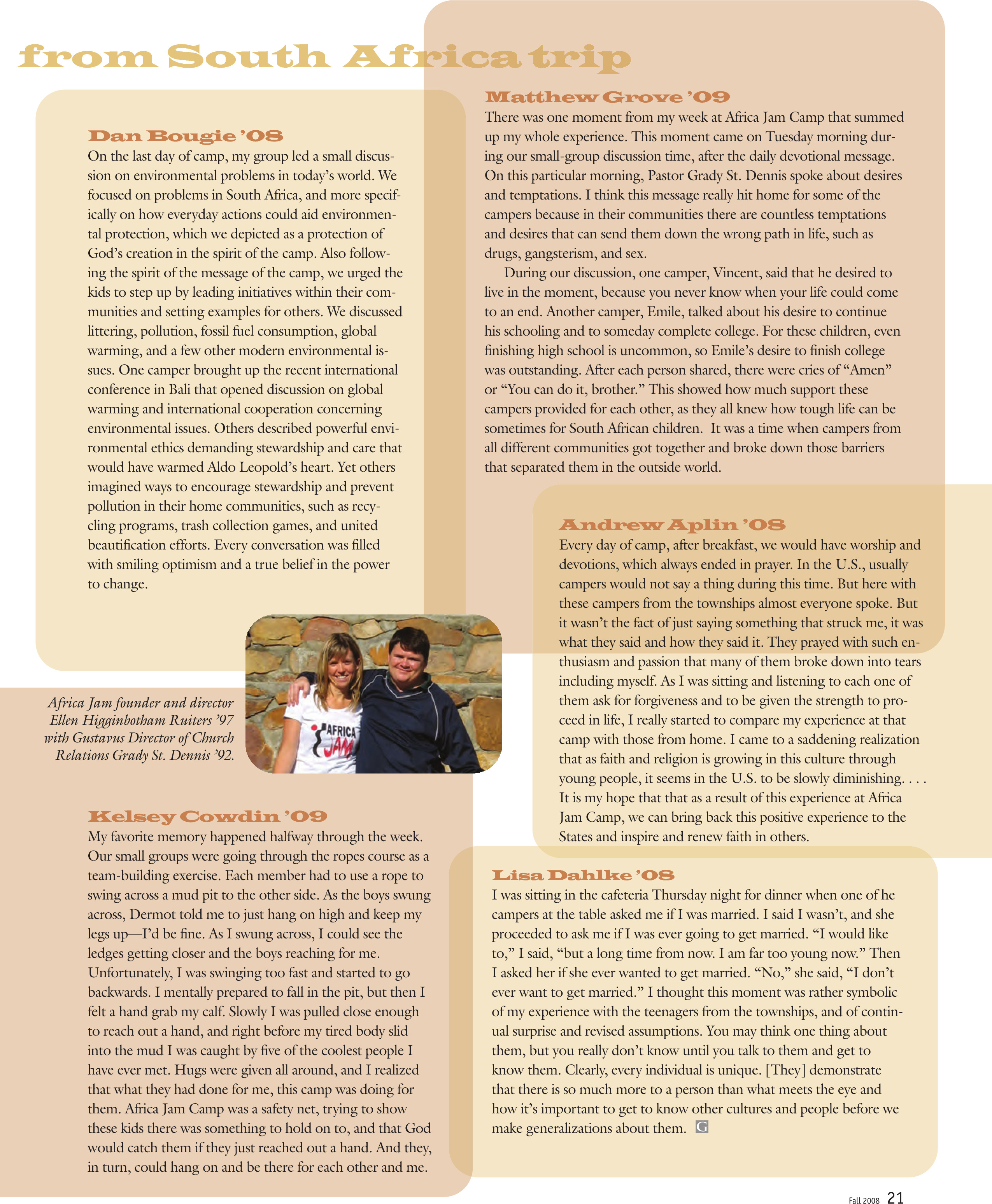 quarterly page