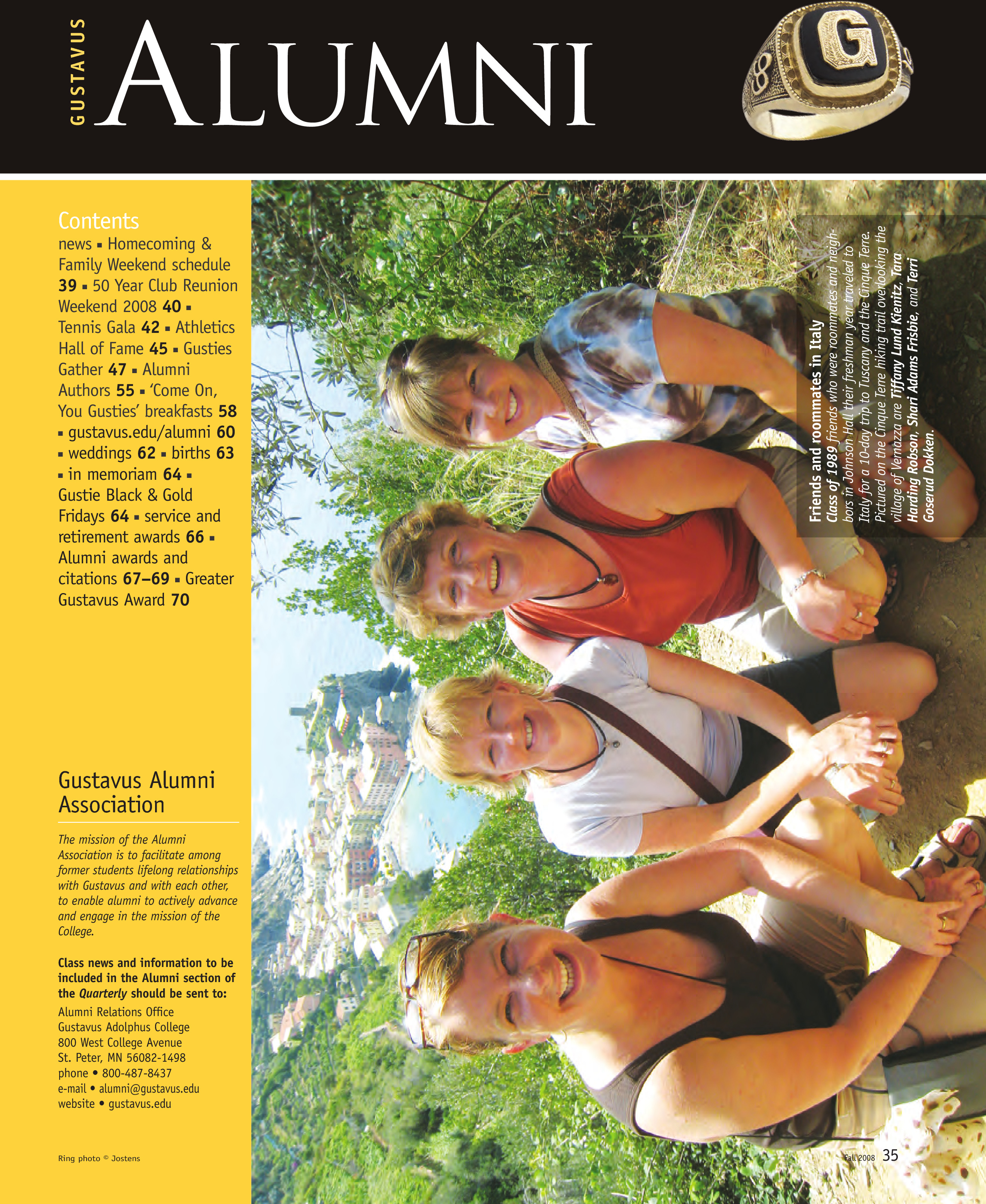 quarterly page