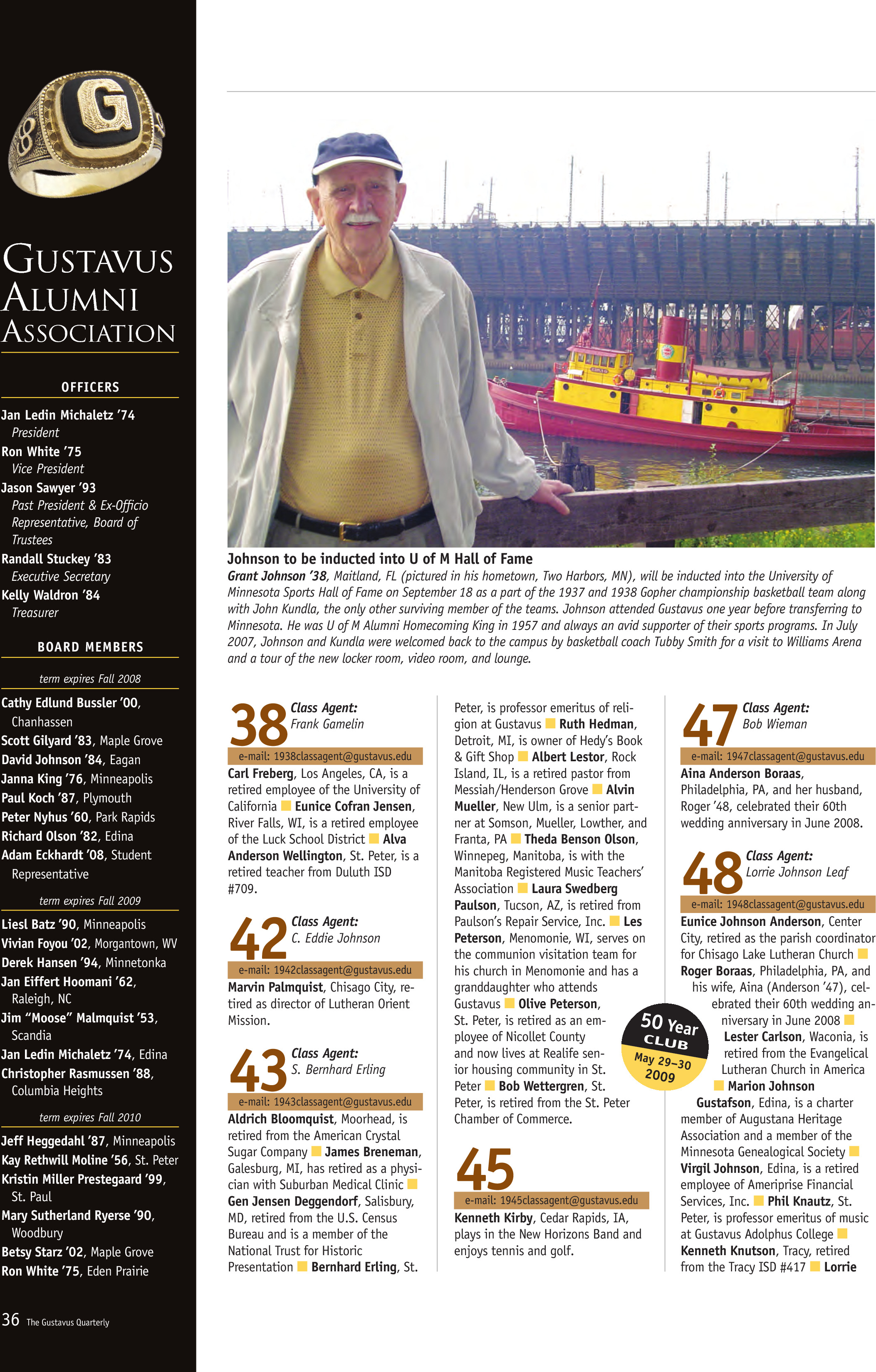 quarterly page