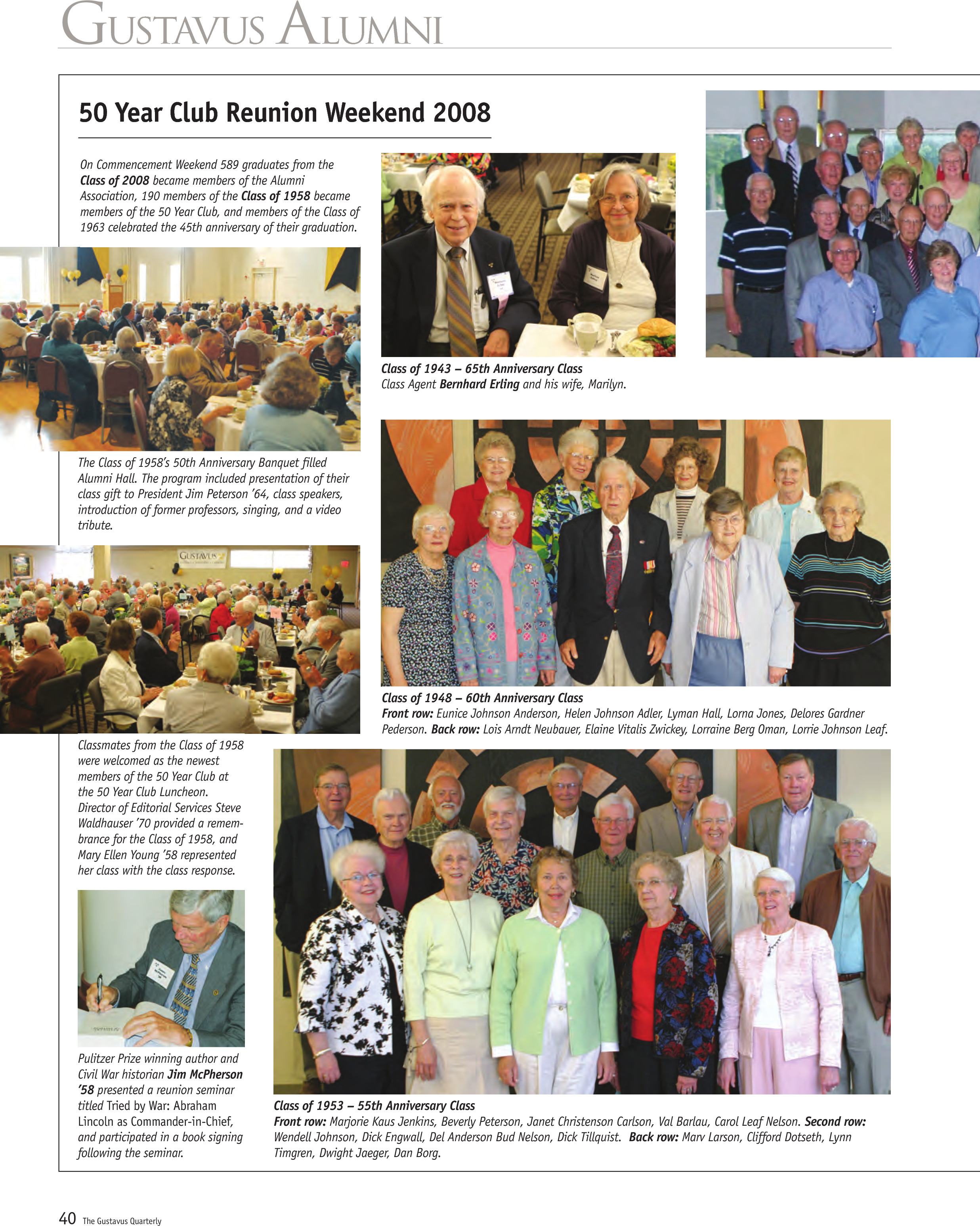 quarterly page