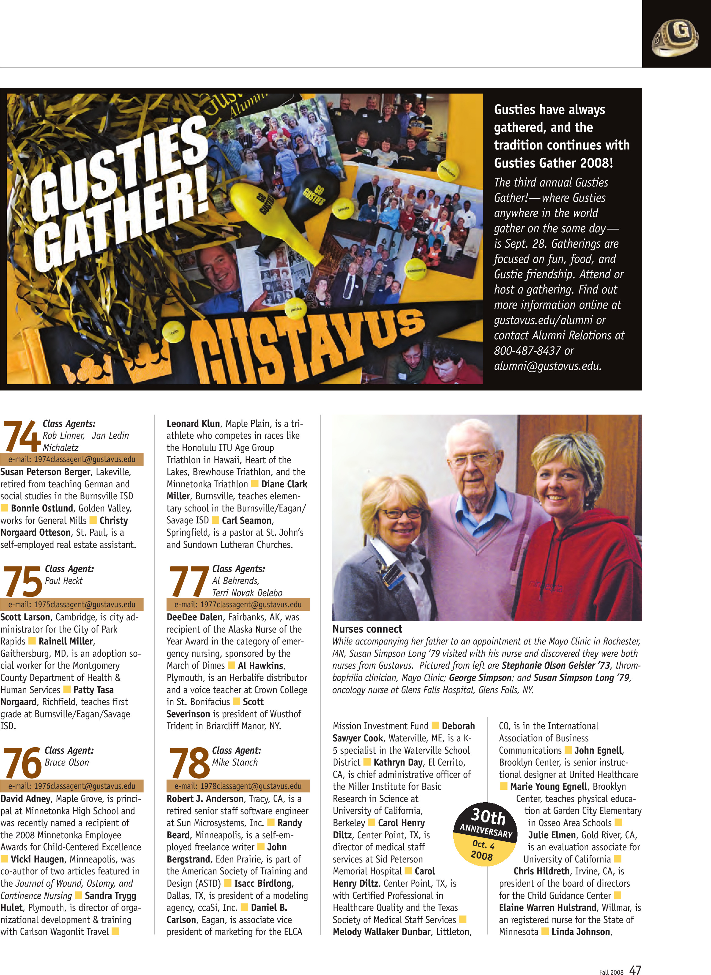 quarterly page