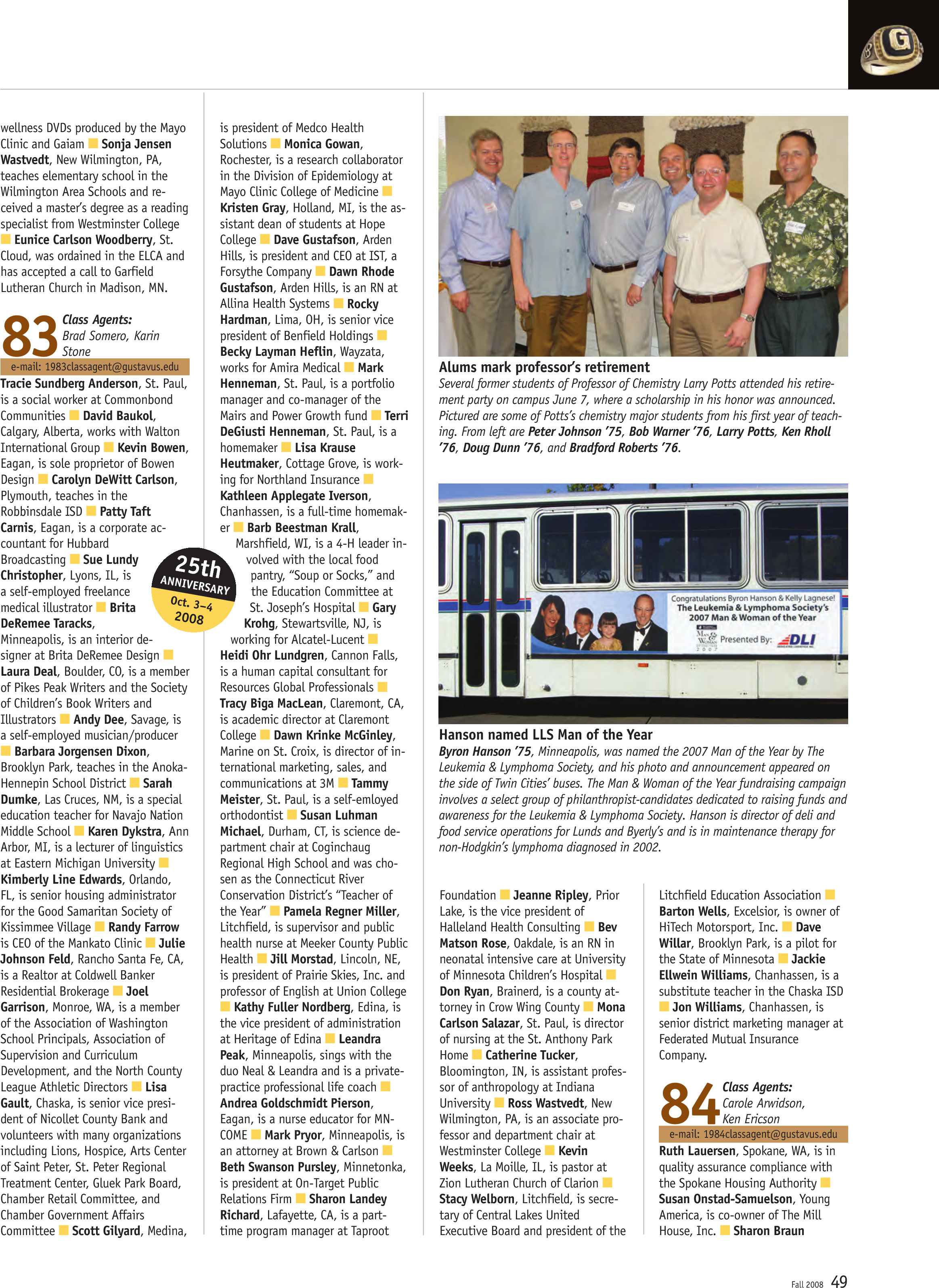 quarterly page