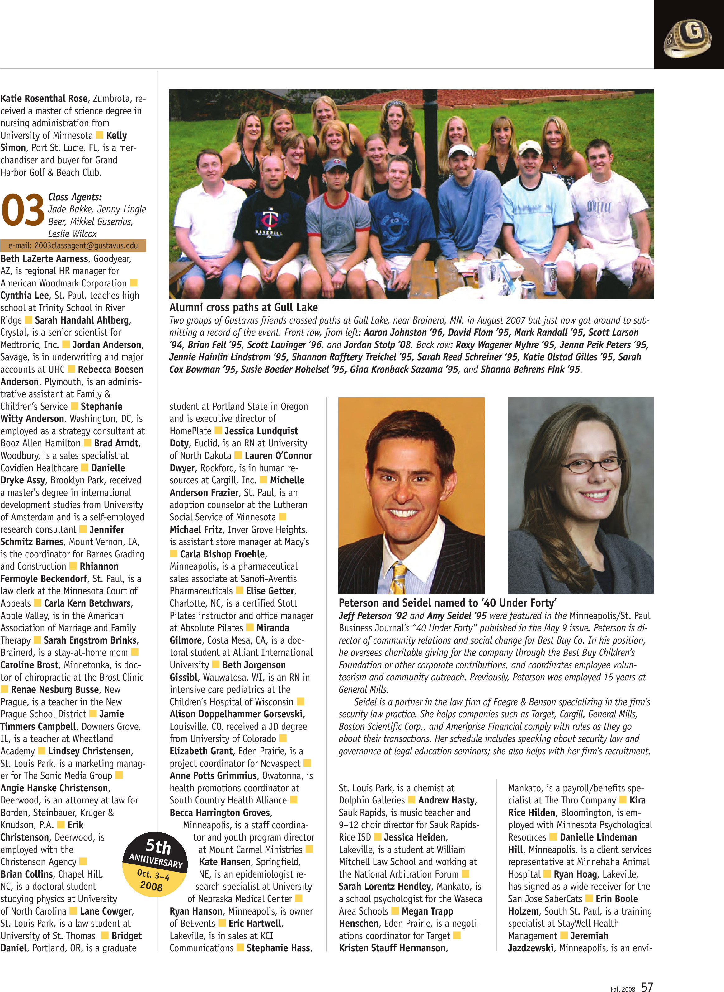 quarterly page