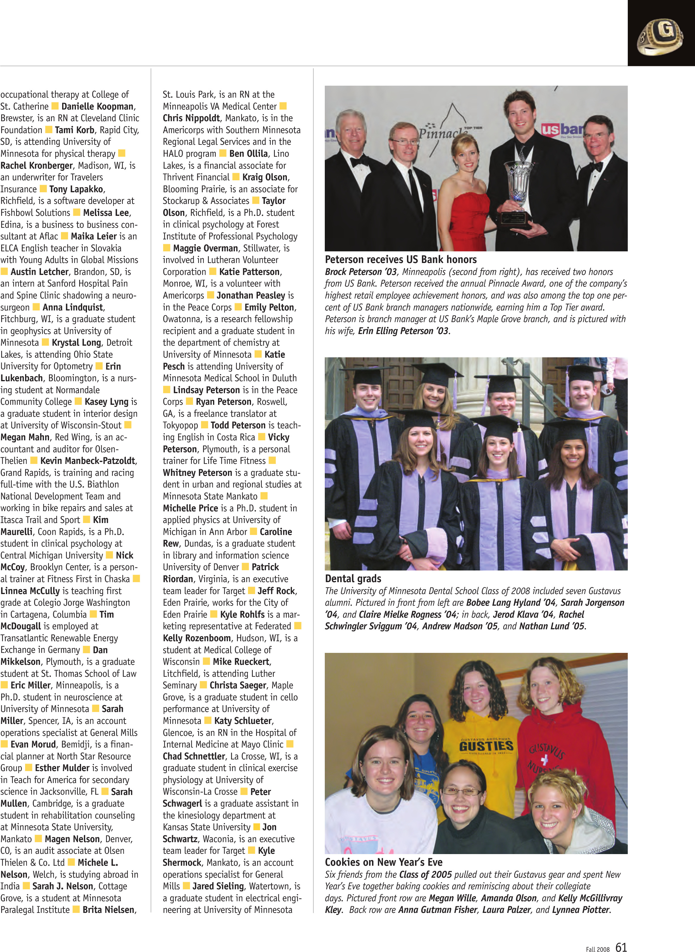 quarterly page
