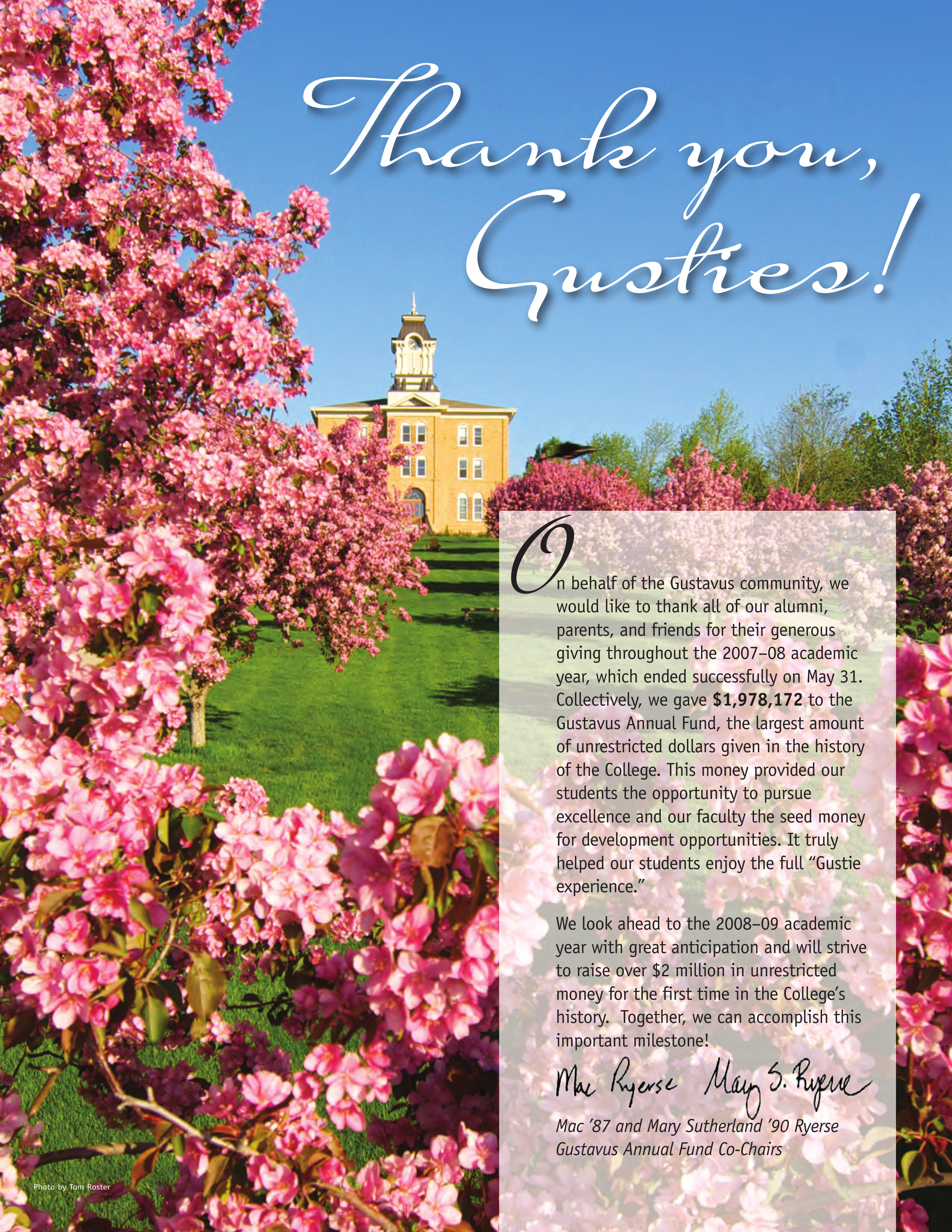 quarterly page