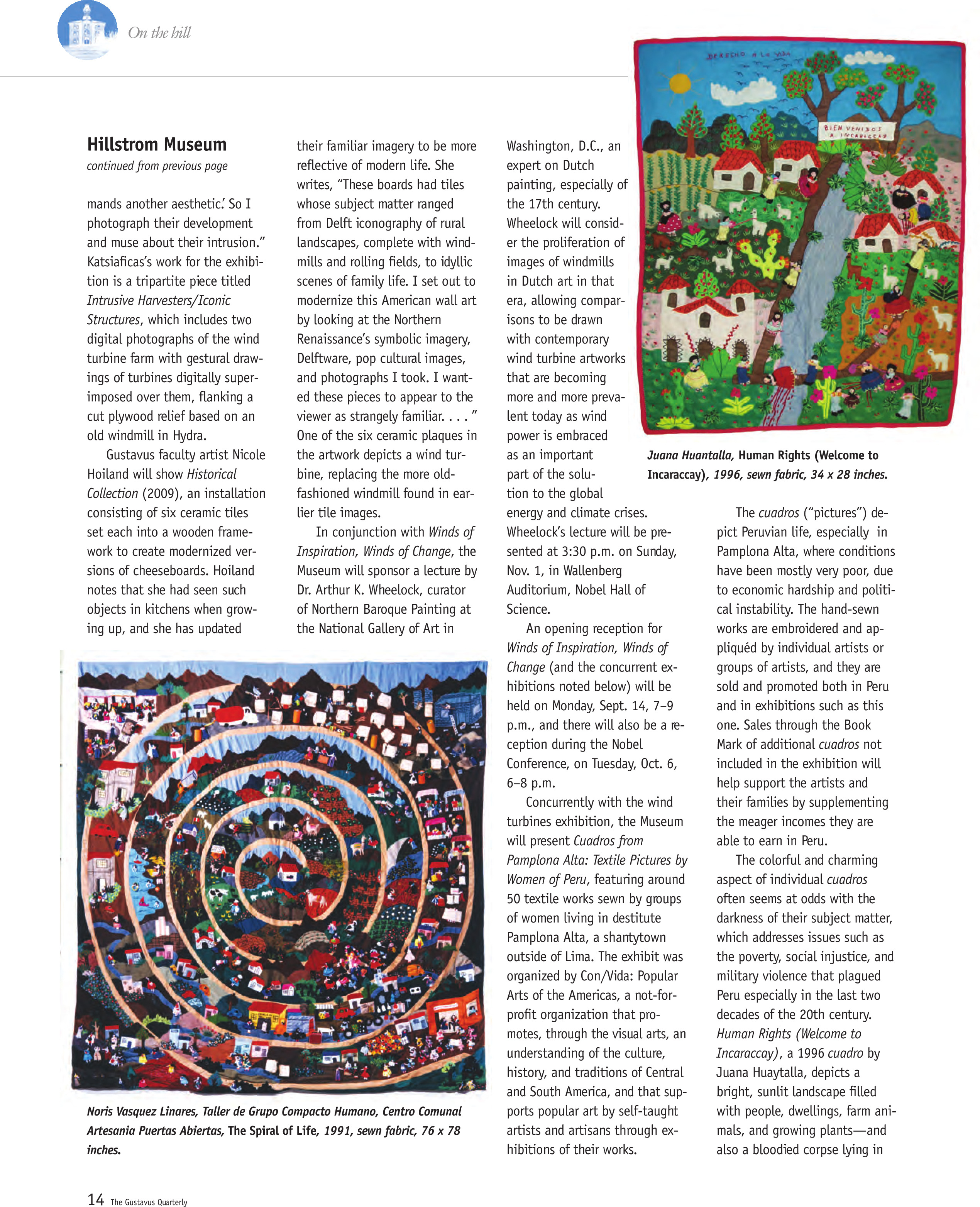 quarterly page