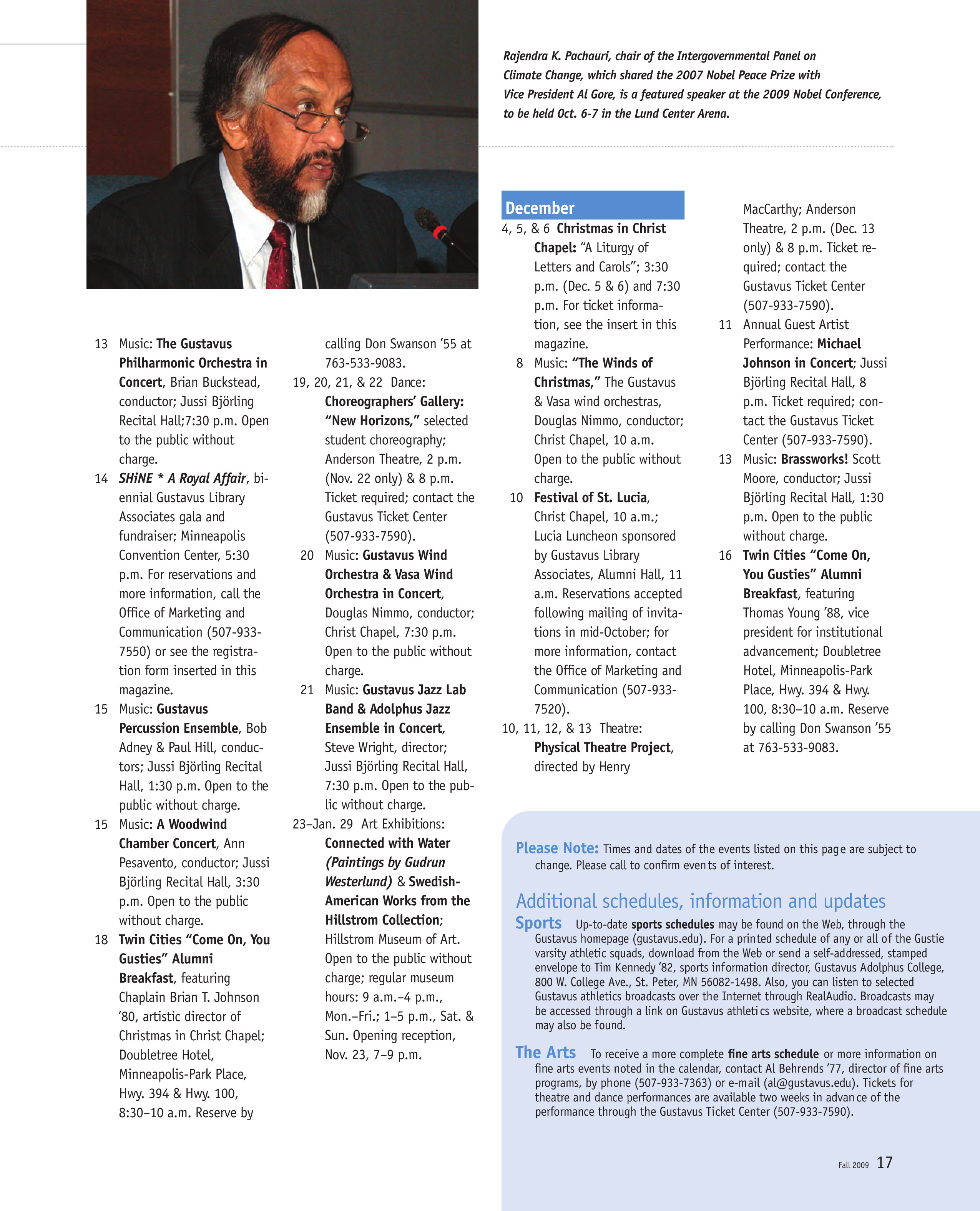 quarterly page