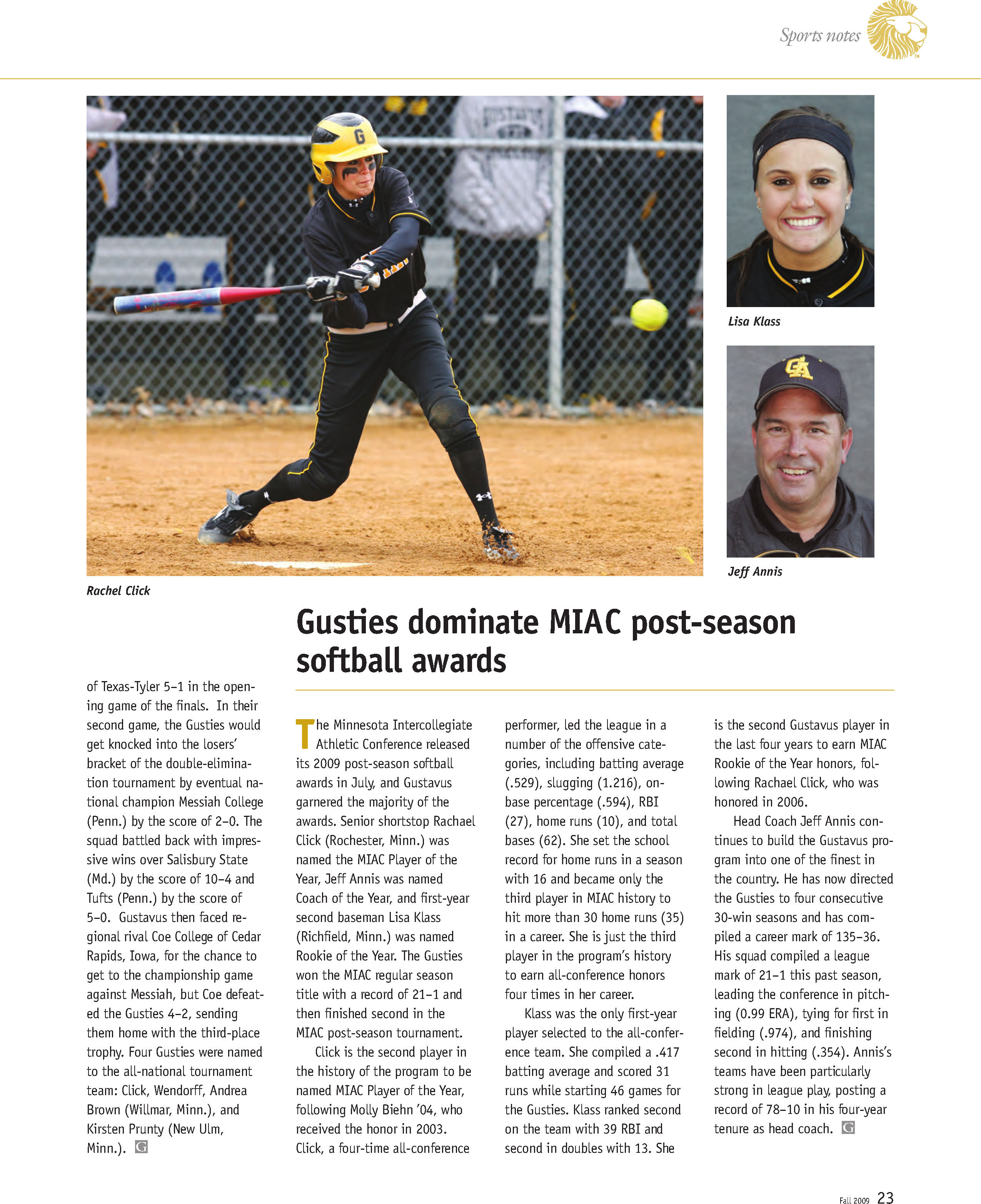 quarterly page