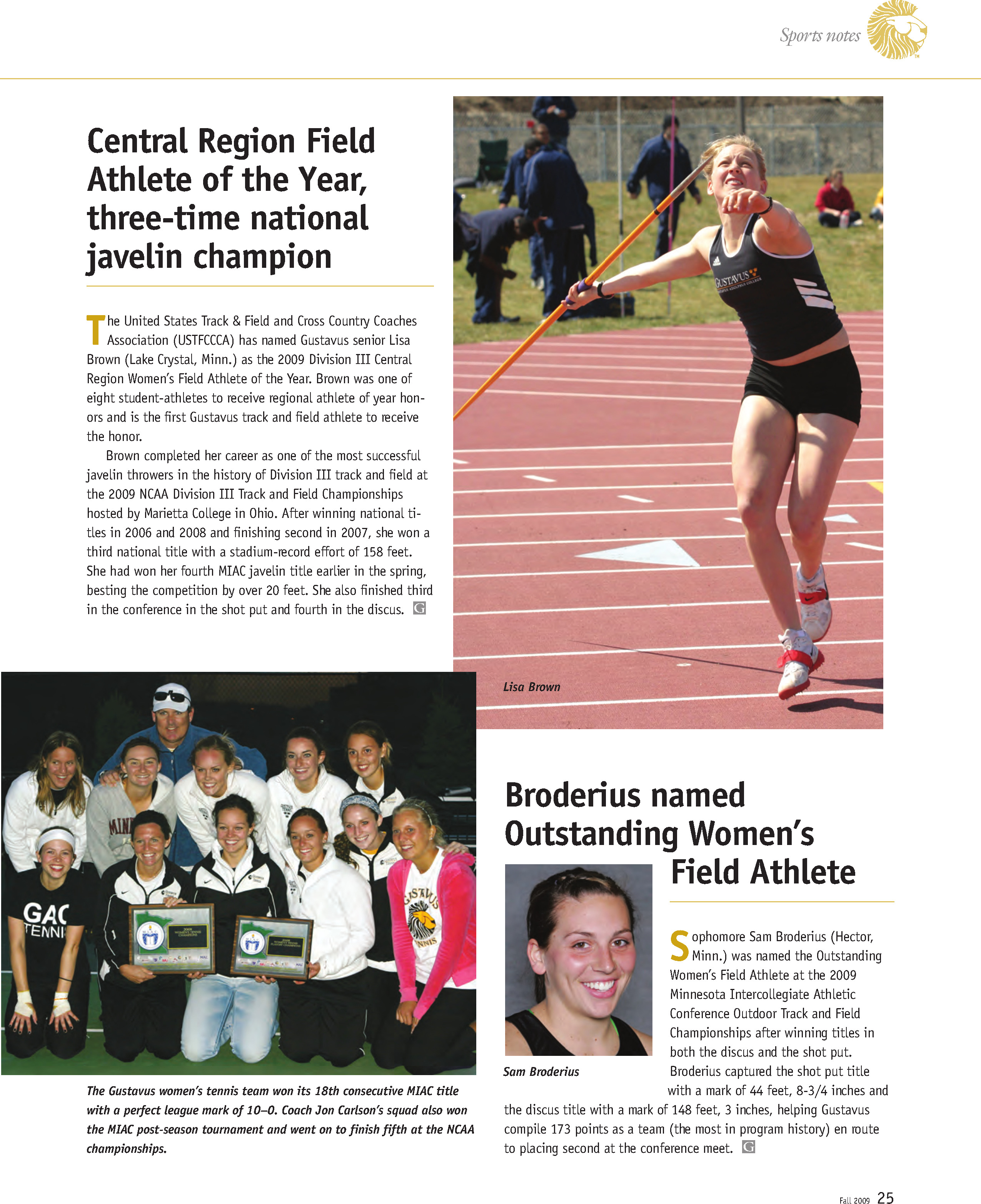 quarterly page