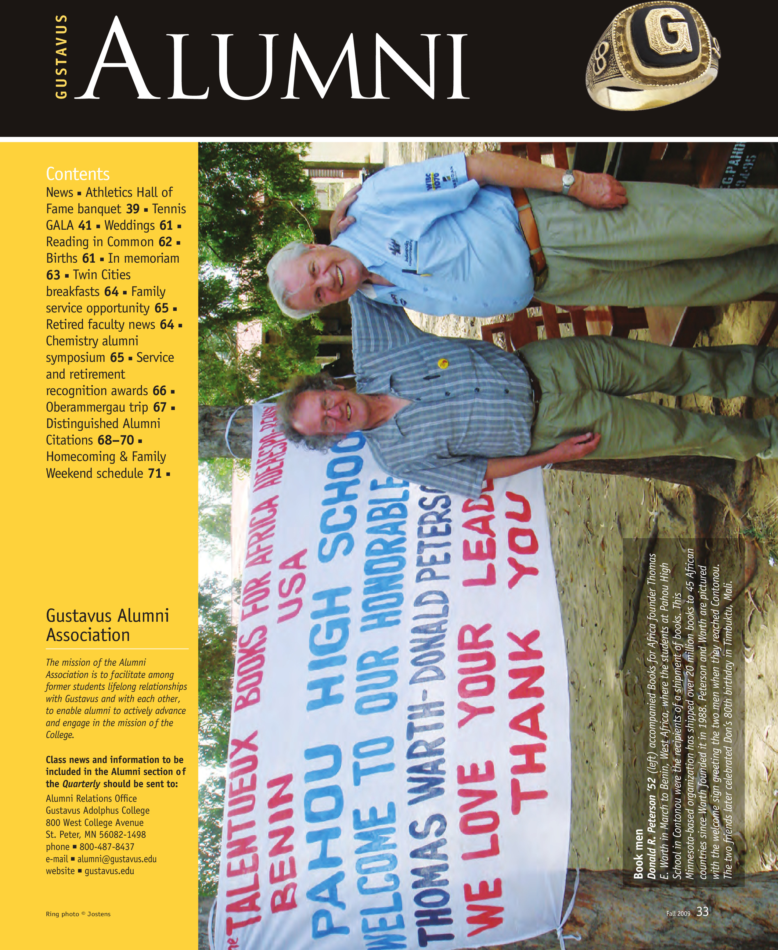 quarterly page