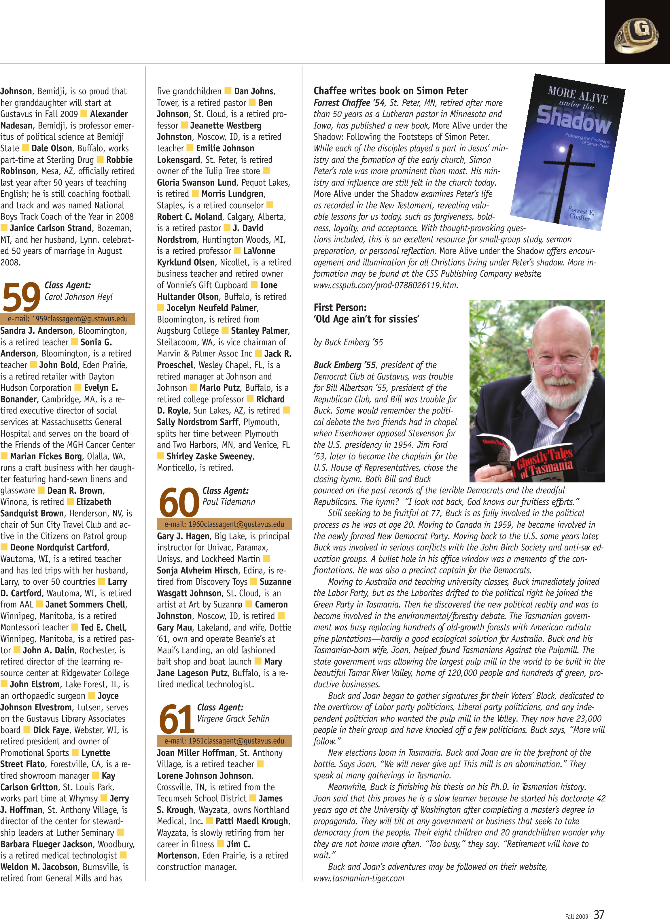 quarterly page