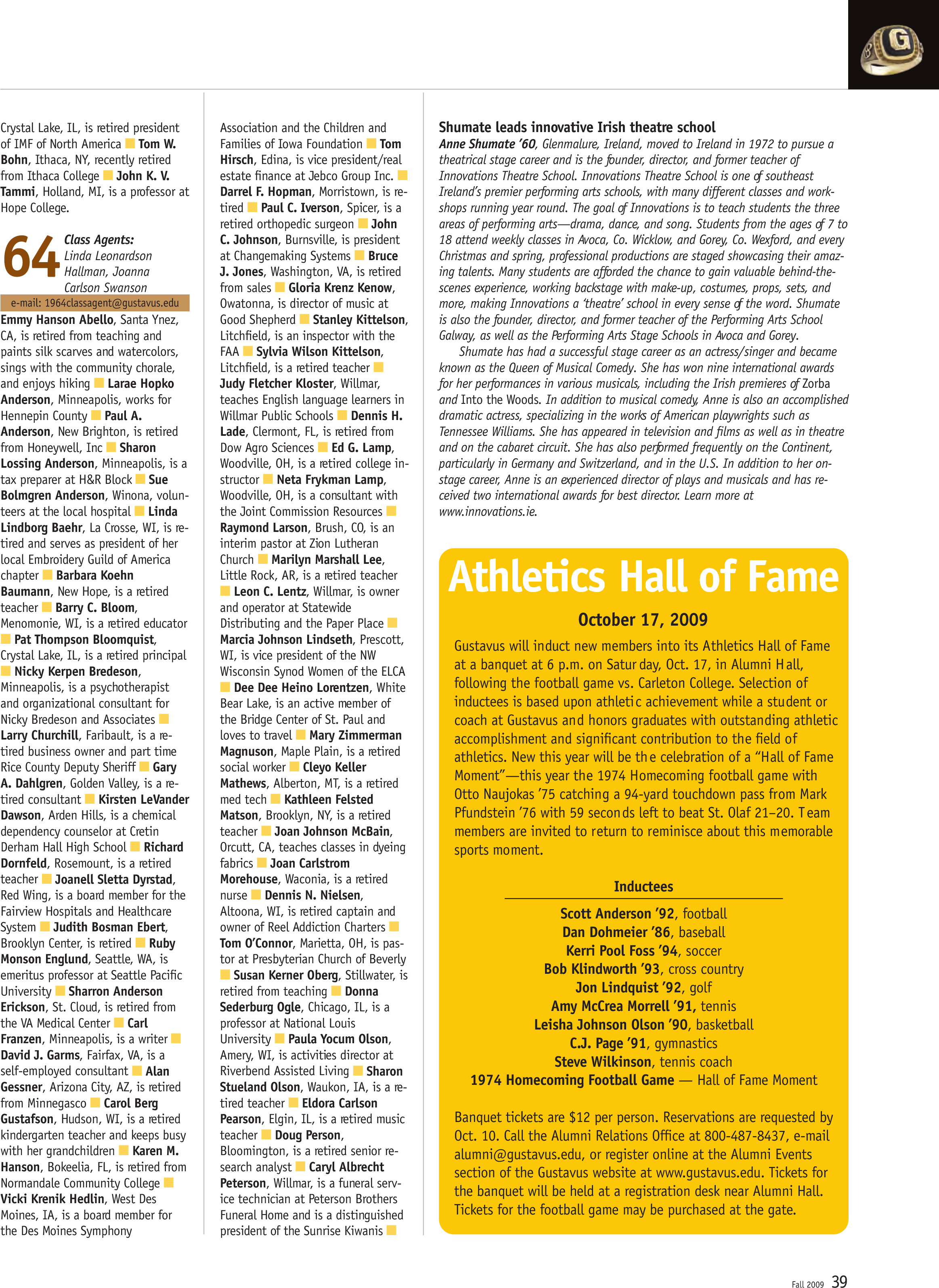 quarterly page