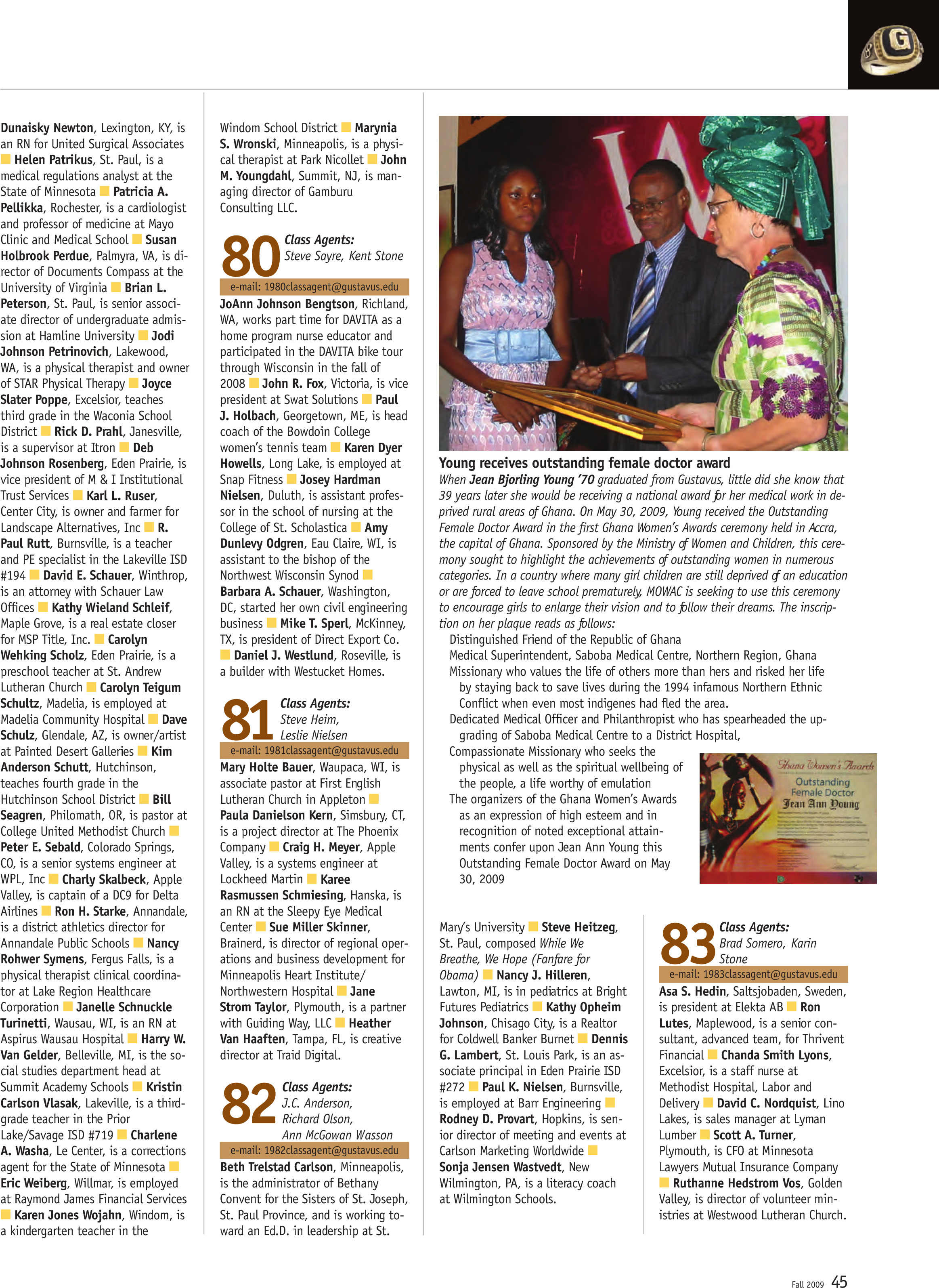 quarterly page